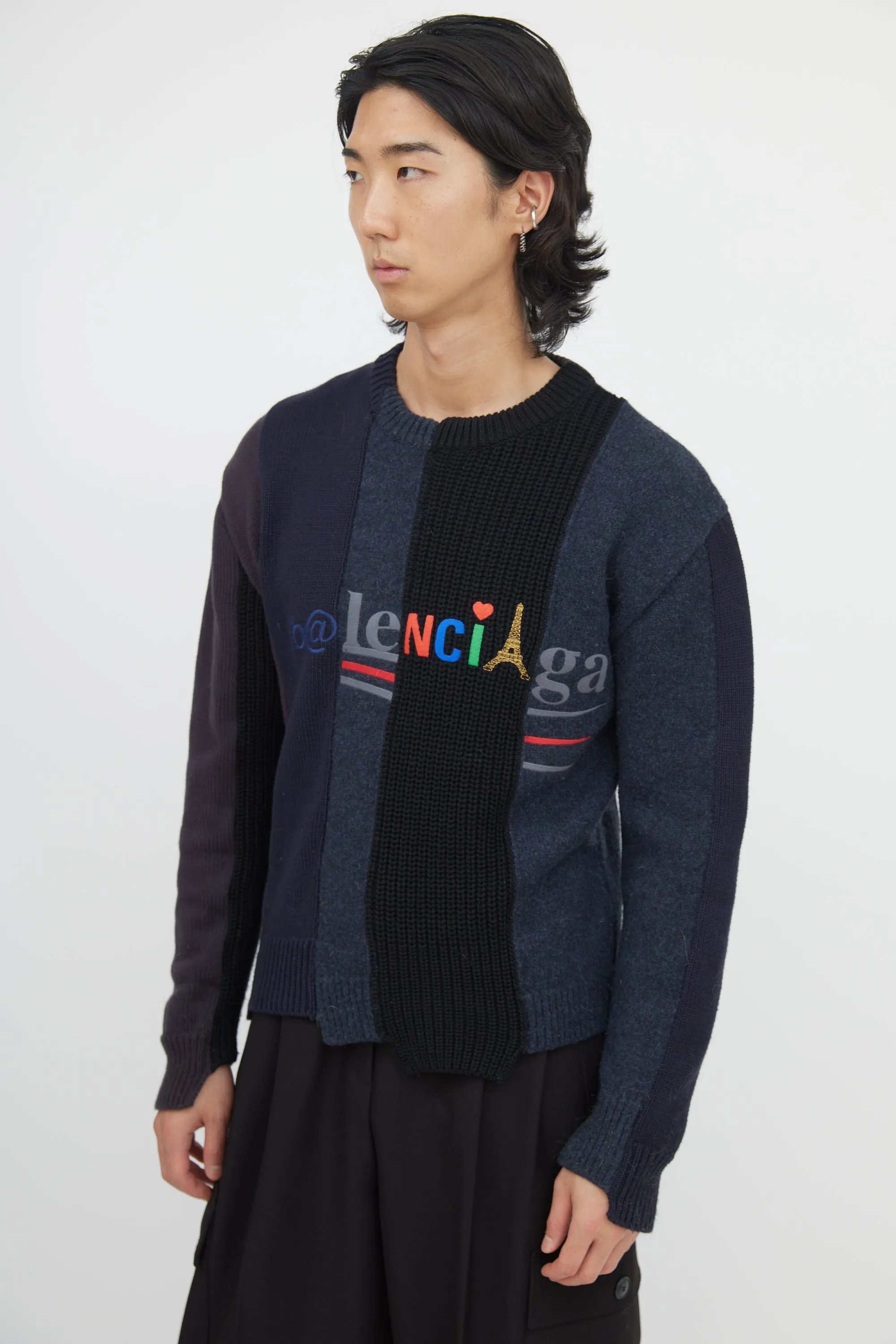 2020 Patchwork Logo Sweater sold by VSP Consignment product image thumbnail 3