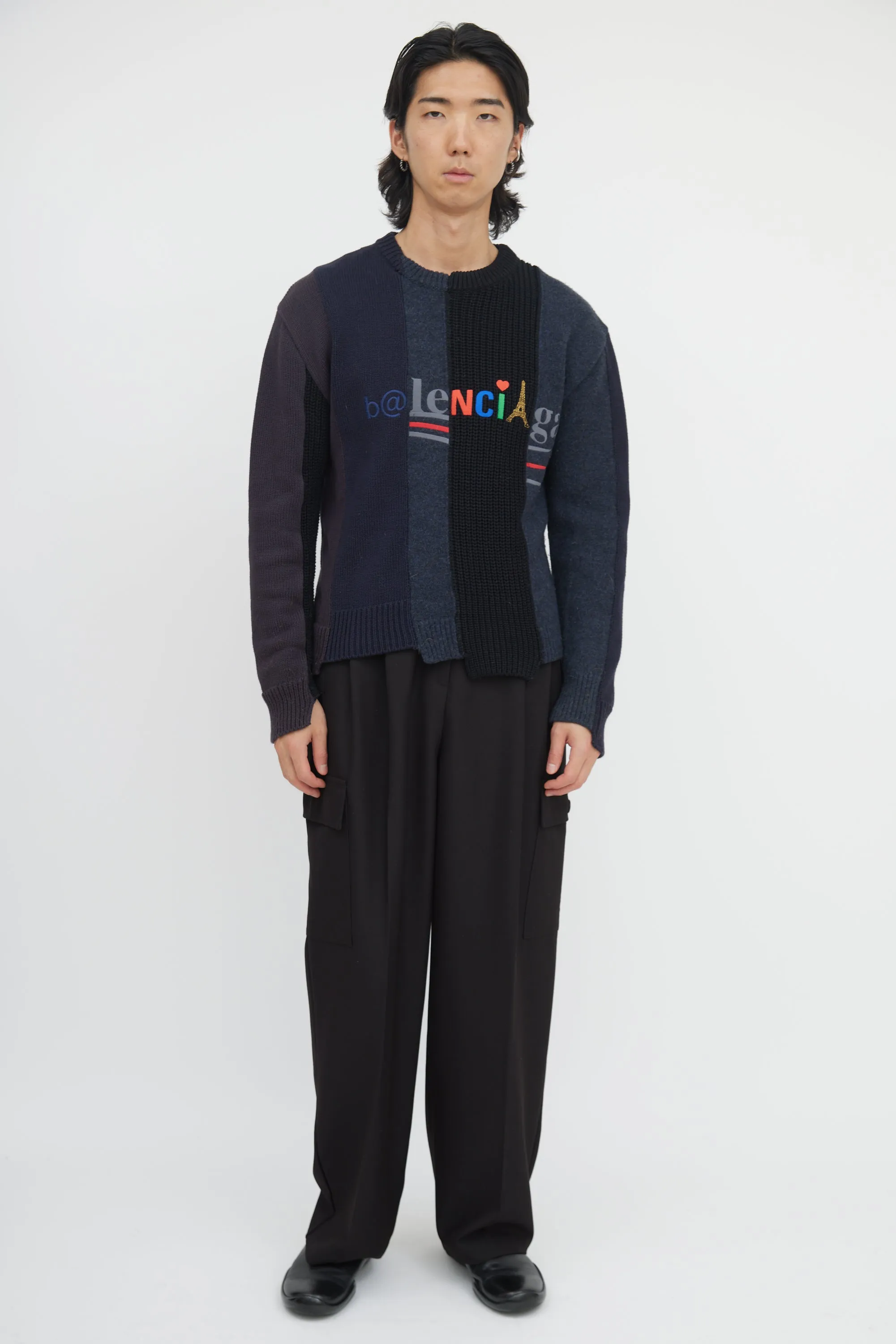 2020 Patchwork Logo Sweater sold by VSP Consignment product image thumbnail 2