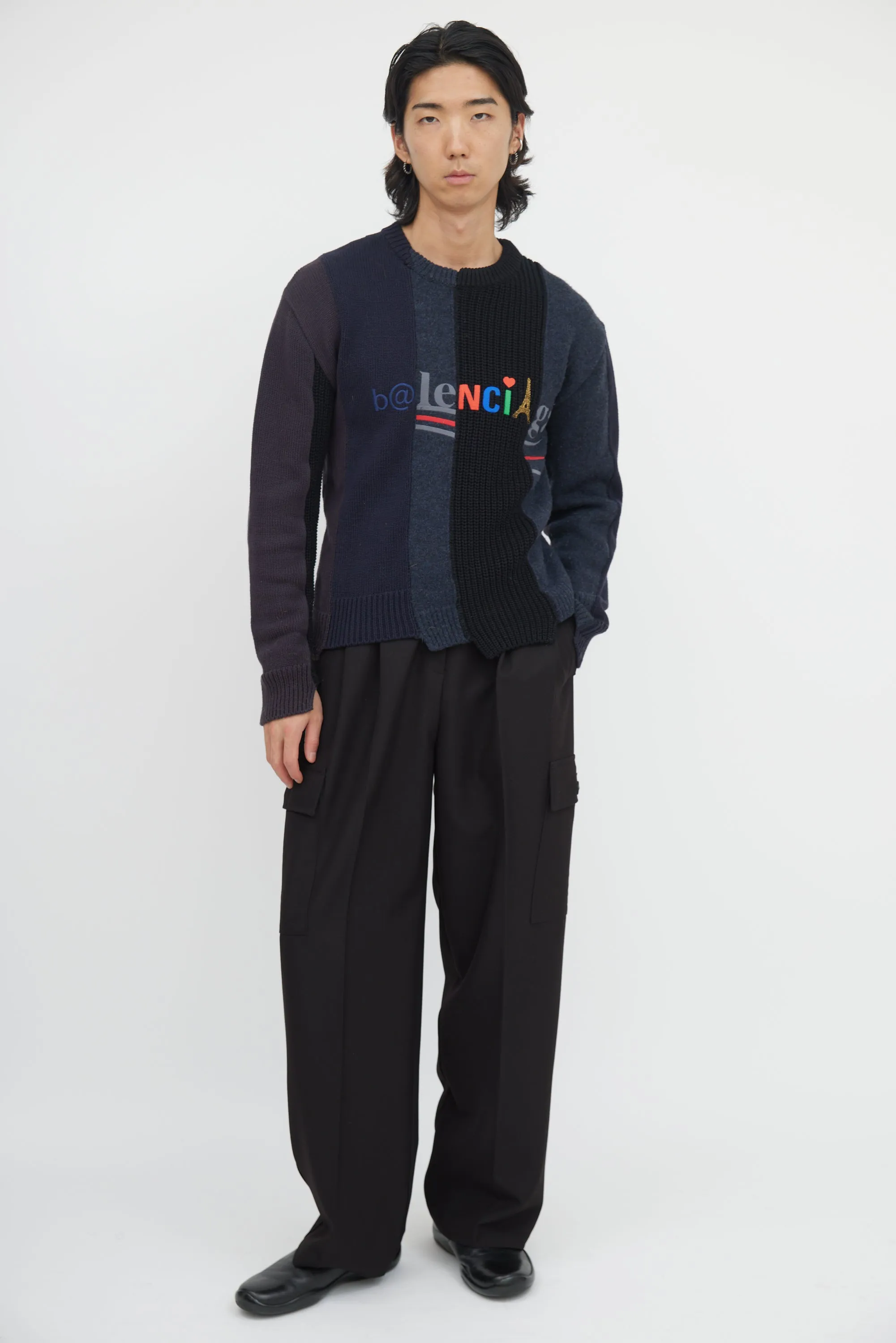 2020 Patchwork Logo Sweater sold by VSP Consignment product image thumbnail 5