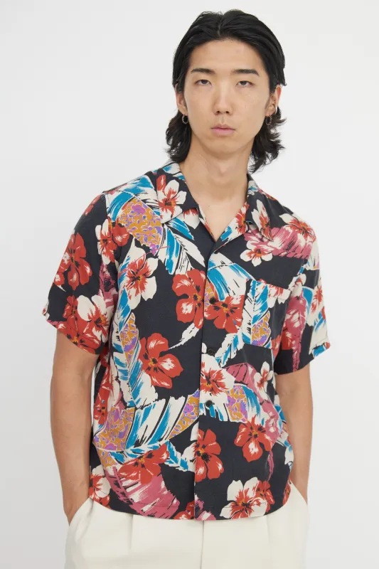 Hawaiian Floral Shirt sold by VSP Consignment