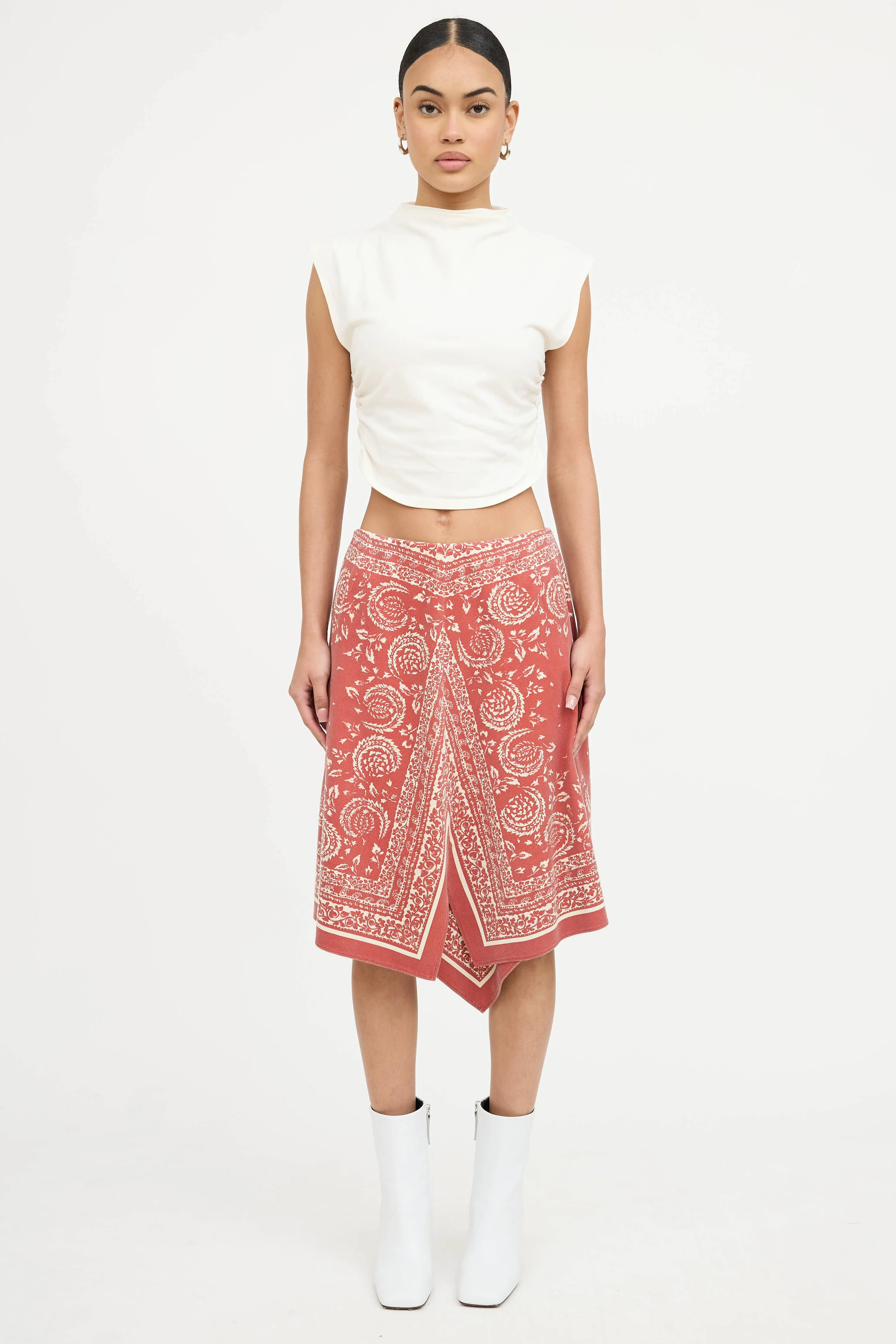 Asymmetrical Handkerchief Skirt sold by VSP Consignment product image thumbnail 2