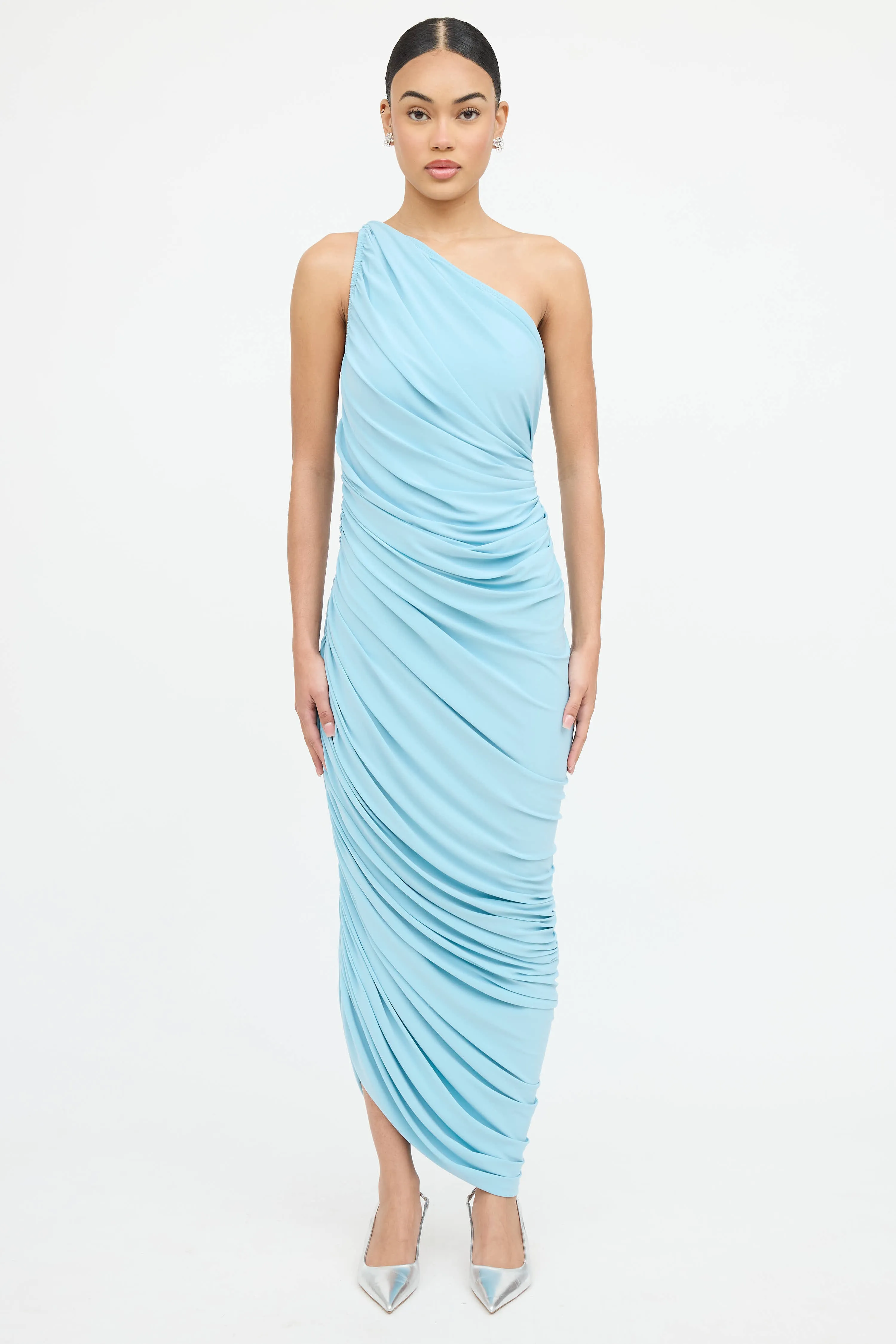 Ruched Diana Dress sold by VSP Consignment