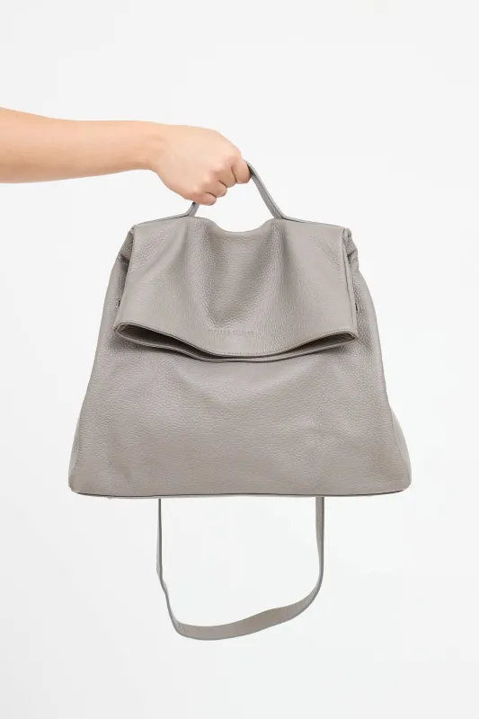 Leather Beaded Trim Bag made by Fabiana Filippi