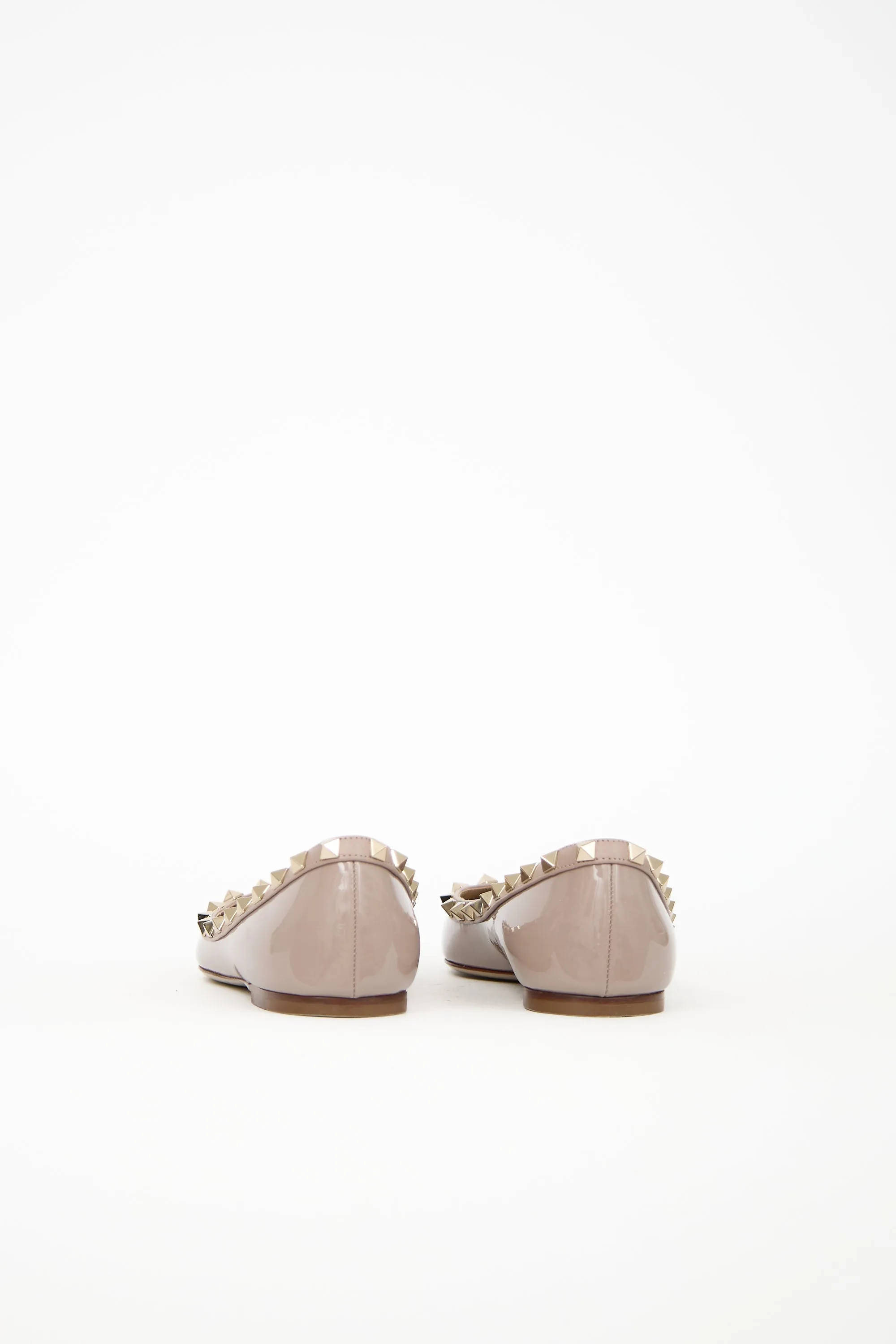 Patent Rockstud Ballet Flat sold by VSP Consignment product image thumbnail 4