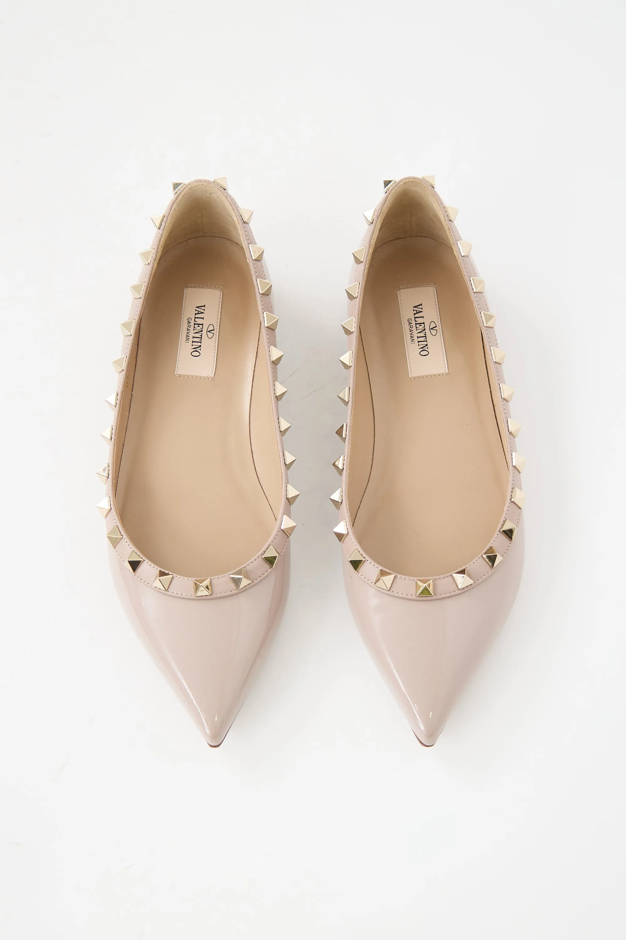 Patent Rockstud Ballet Flat sold by VSP Consignment product image thumbnail 2