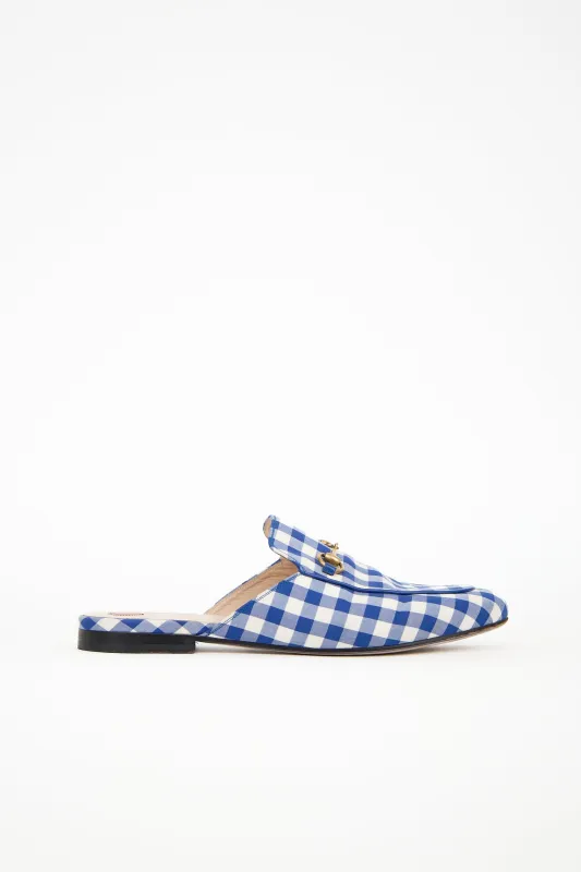 Gingham Princetown Loafer sold by VSP Consignment