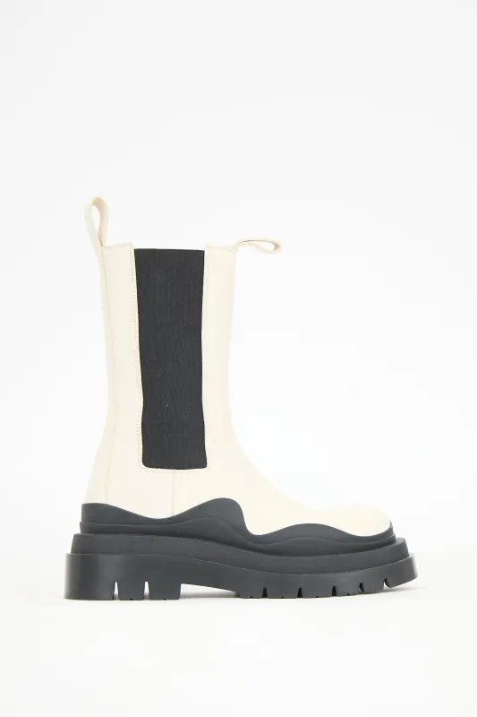 Leather The Lug Chelsea Boot sold by VSP Consignment