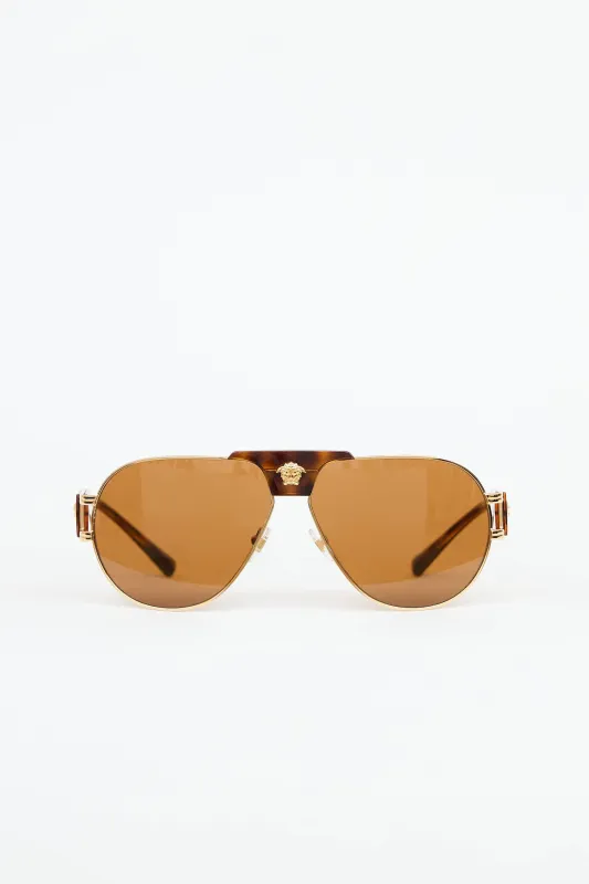 2252 Aviator Sunglasses sold by VSP Consignment