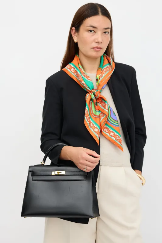 2004 Noir H Box Kelly Sellier 32 Bag sold by VSP Consignment