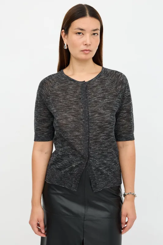 Short Sleeve Cardigan made by Dries Van Noten