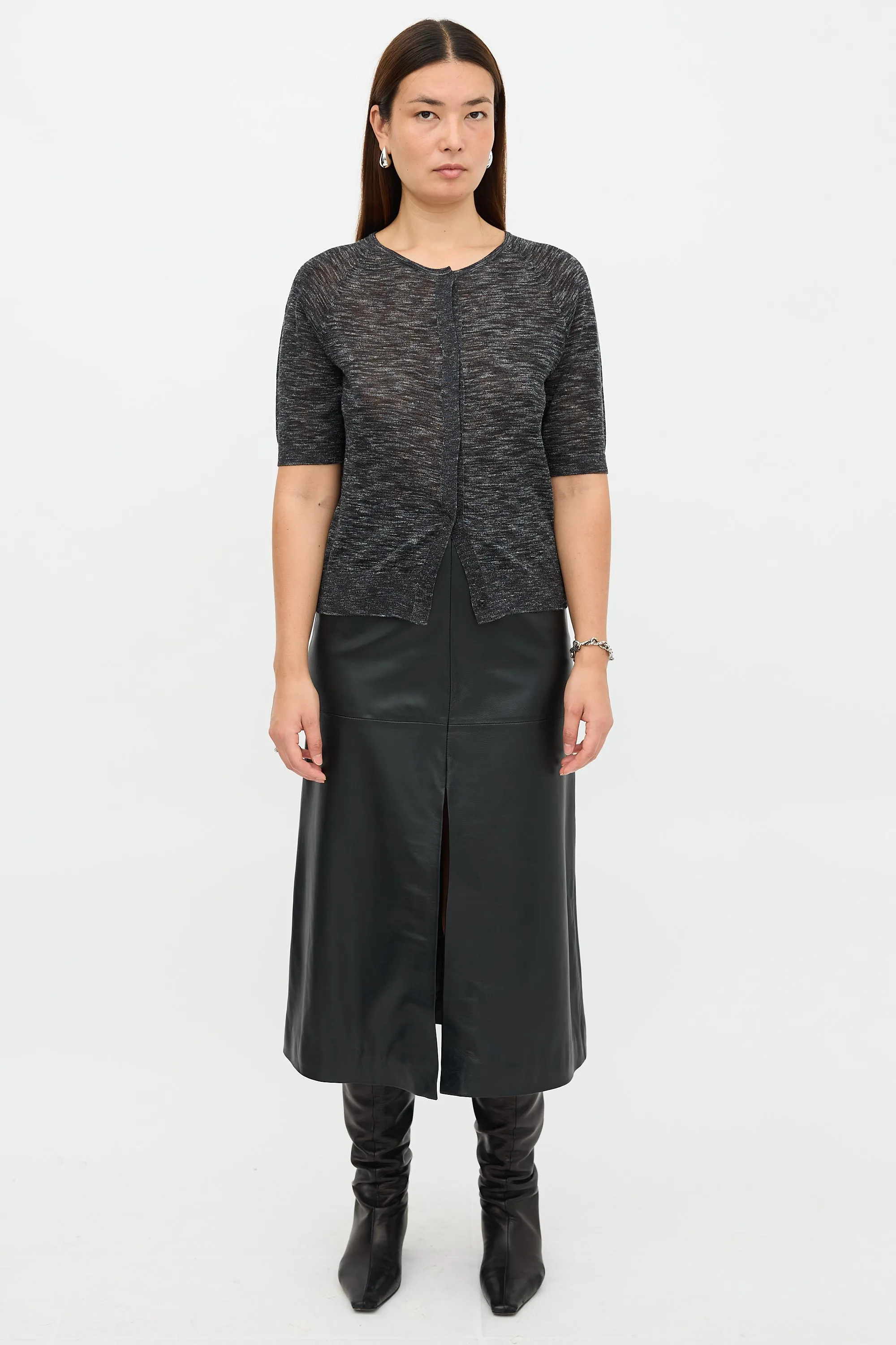 Short Sleeve Cardigan sold by VSP Consignment product image thumbnail 2