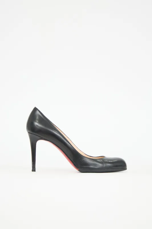 Leather Fifi Pump sold by VSP Consignment