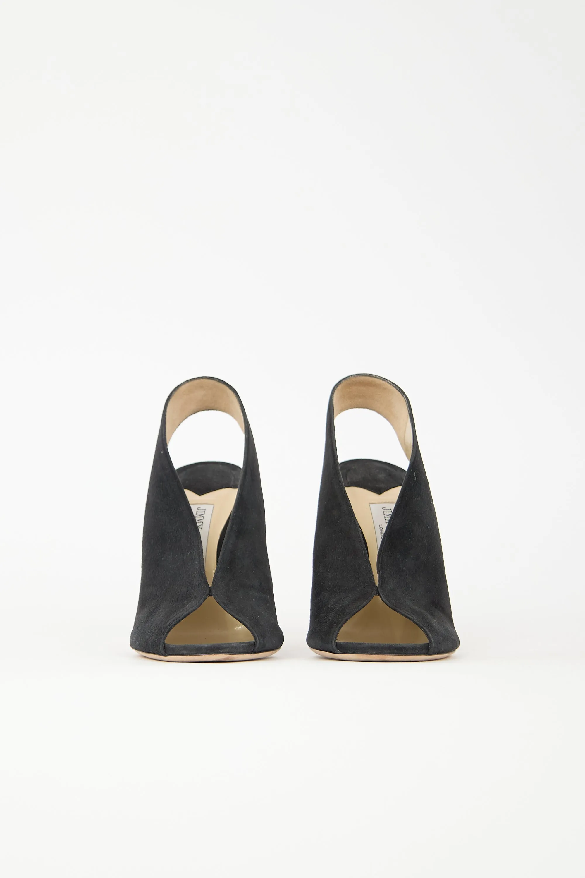 Suede Shar Slingback Heel sold by VSP Consignment product image thumbnail 3