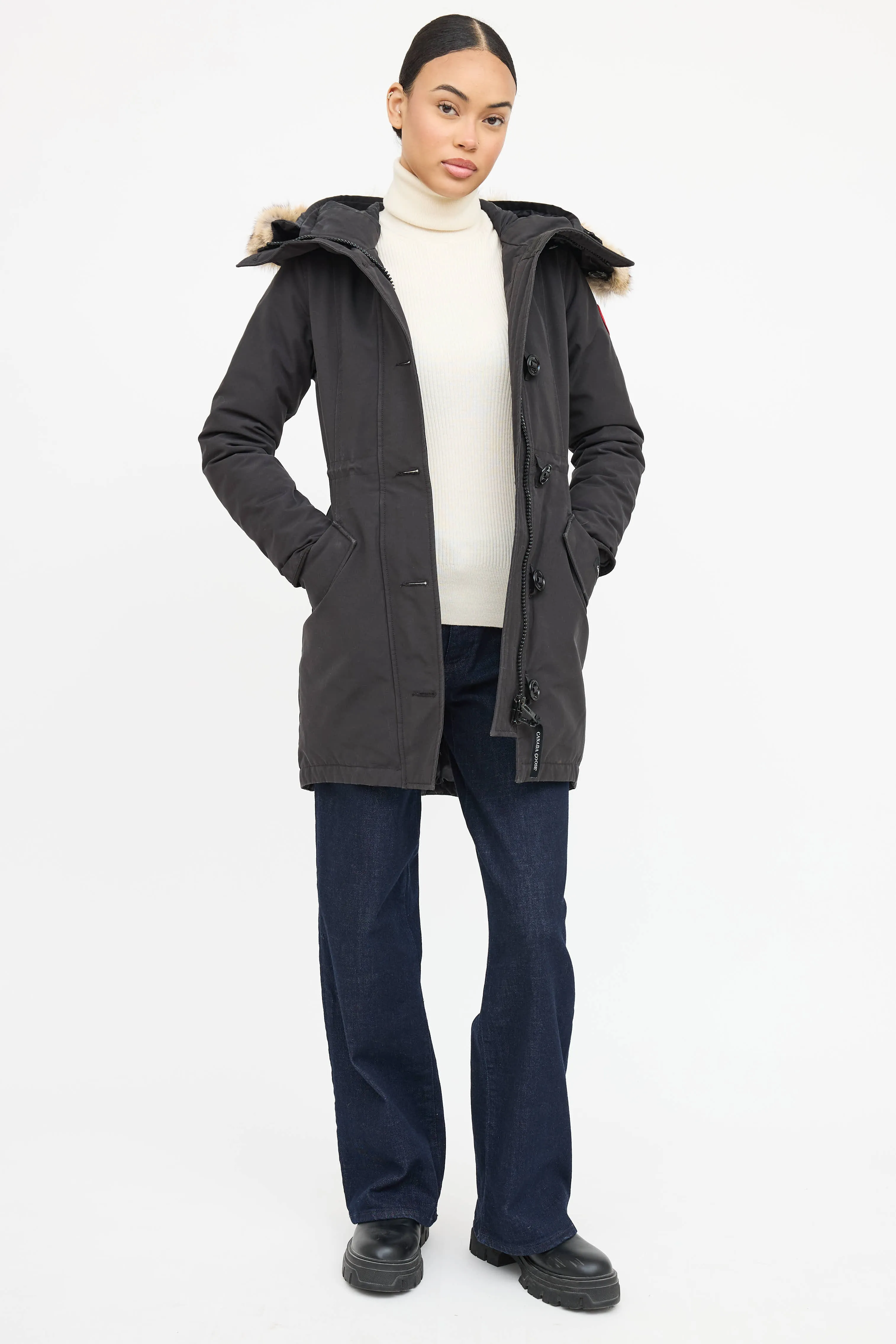 Rossclair Down Parka sold by VSP Consignment product image thumbnail 5