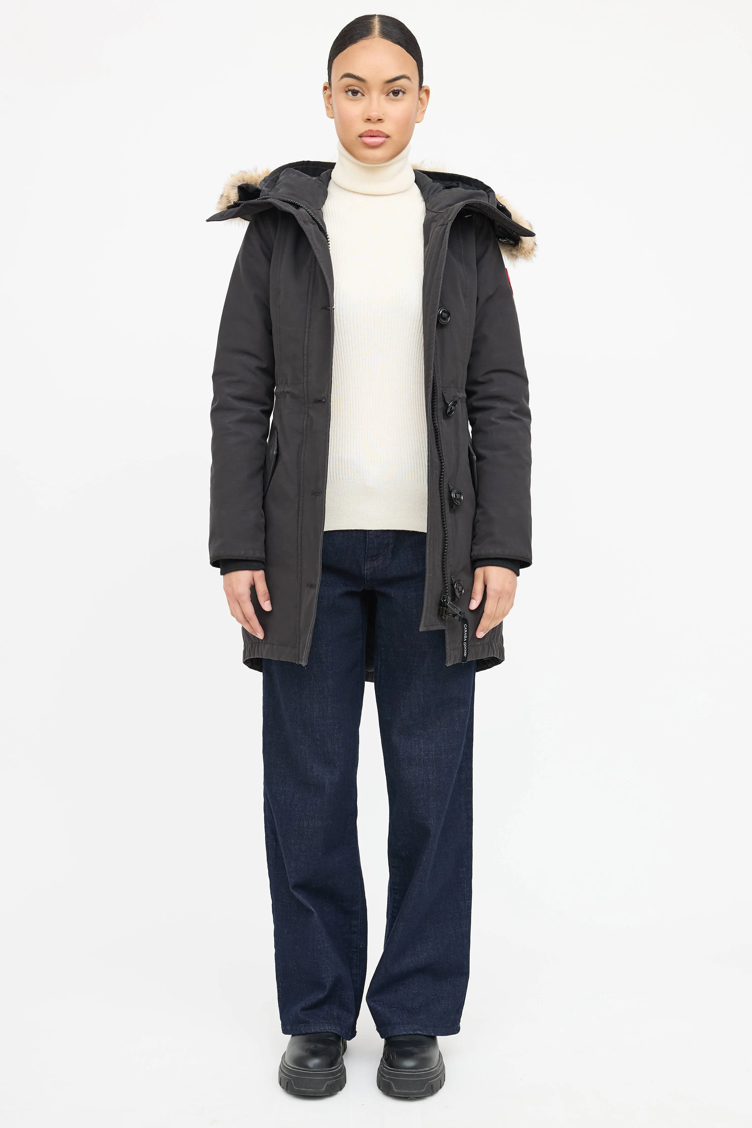Rossclair Down Parka sold by VSP Consignment product image thumbnail 2