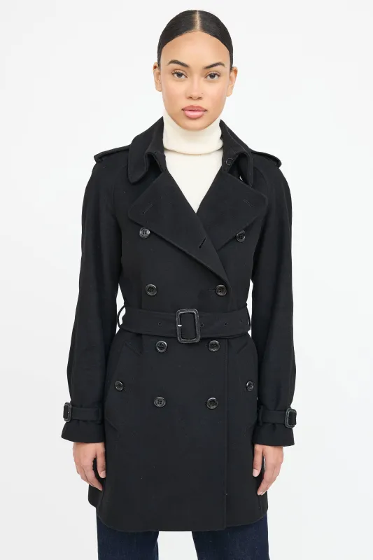 Wool Double Breasted Coat sold by VSP Consignment