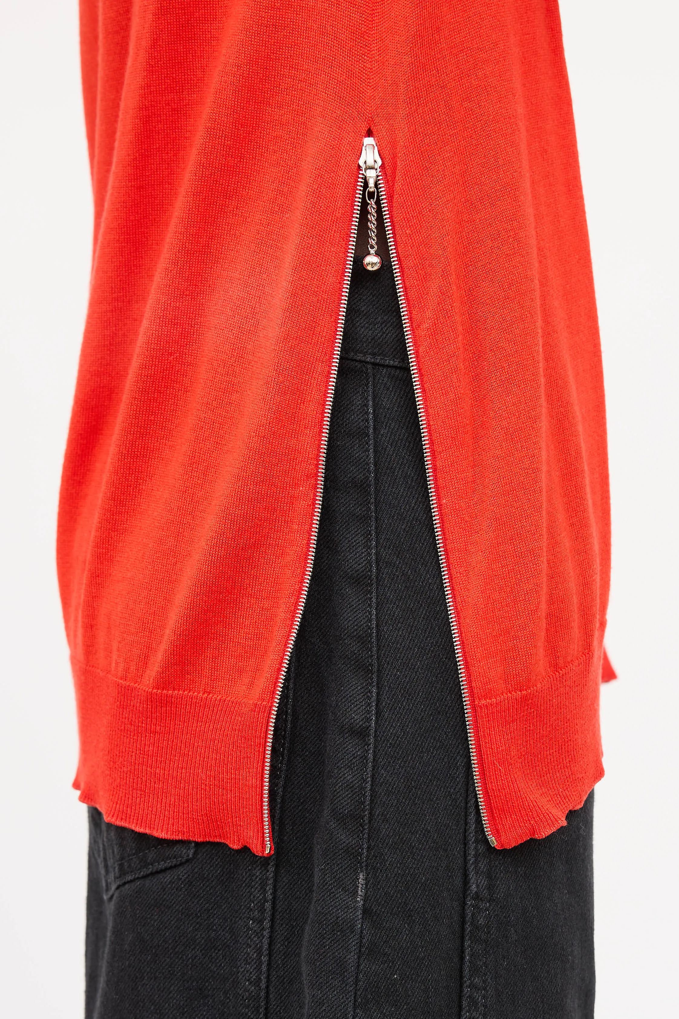 Wool Knit Zip Turtleneck sold by VSP Consignment product image thumbnail 5