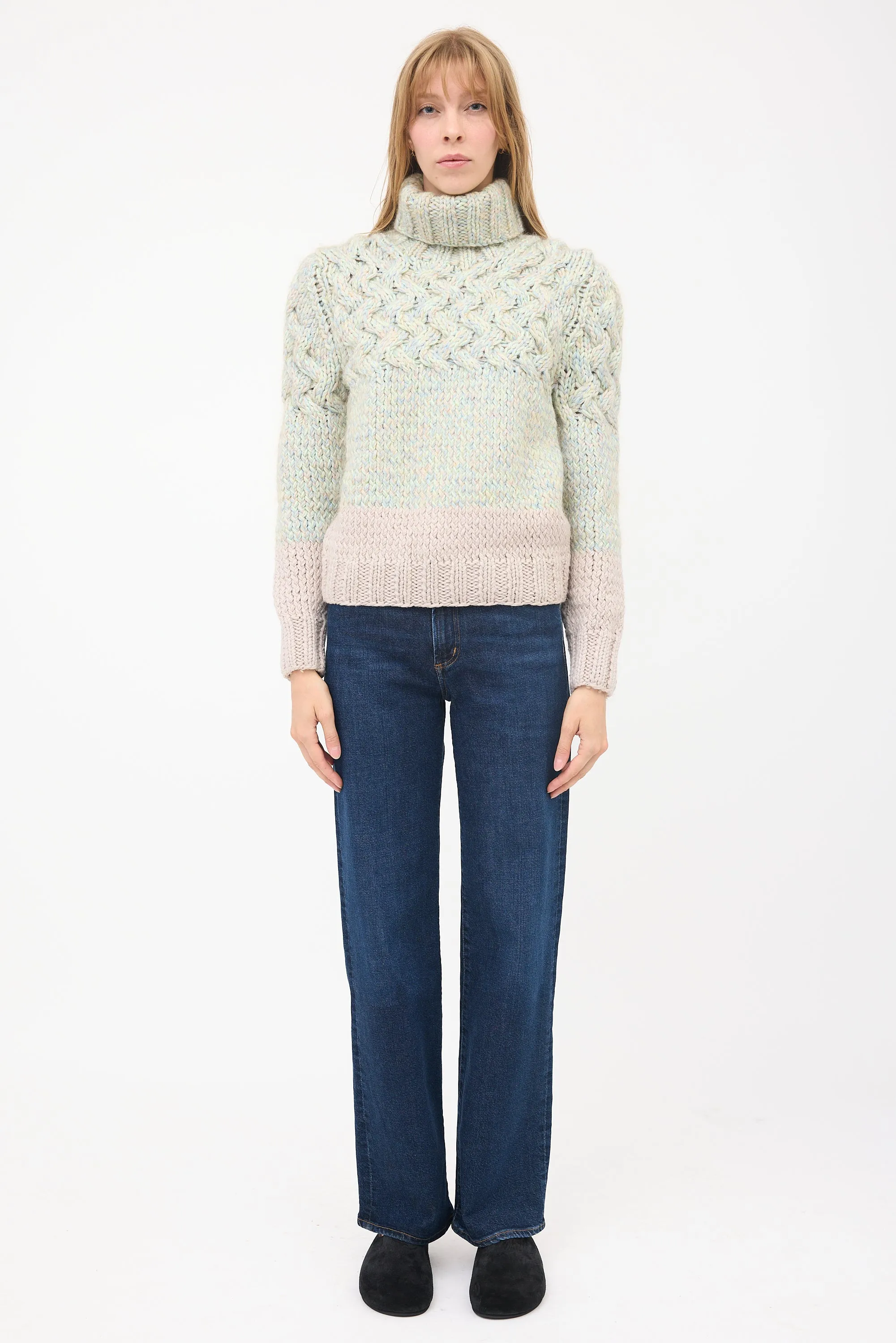 Wool Chunky Knit Sweater sold by VSP Consignment product image thumbnail 2