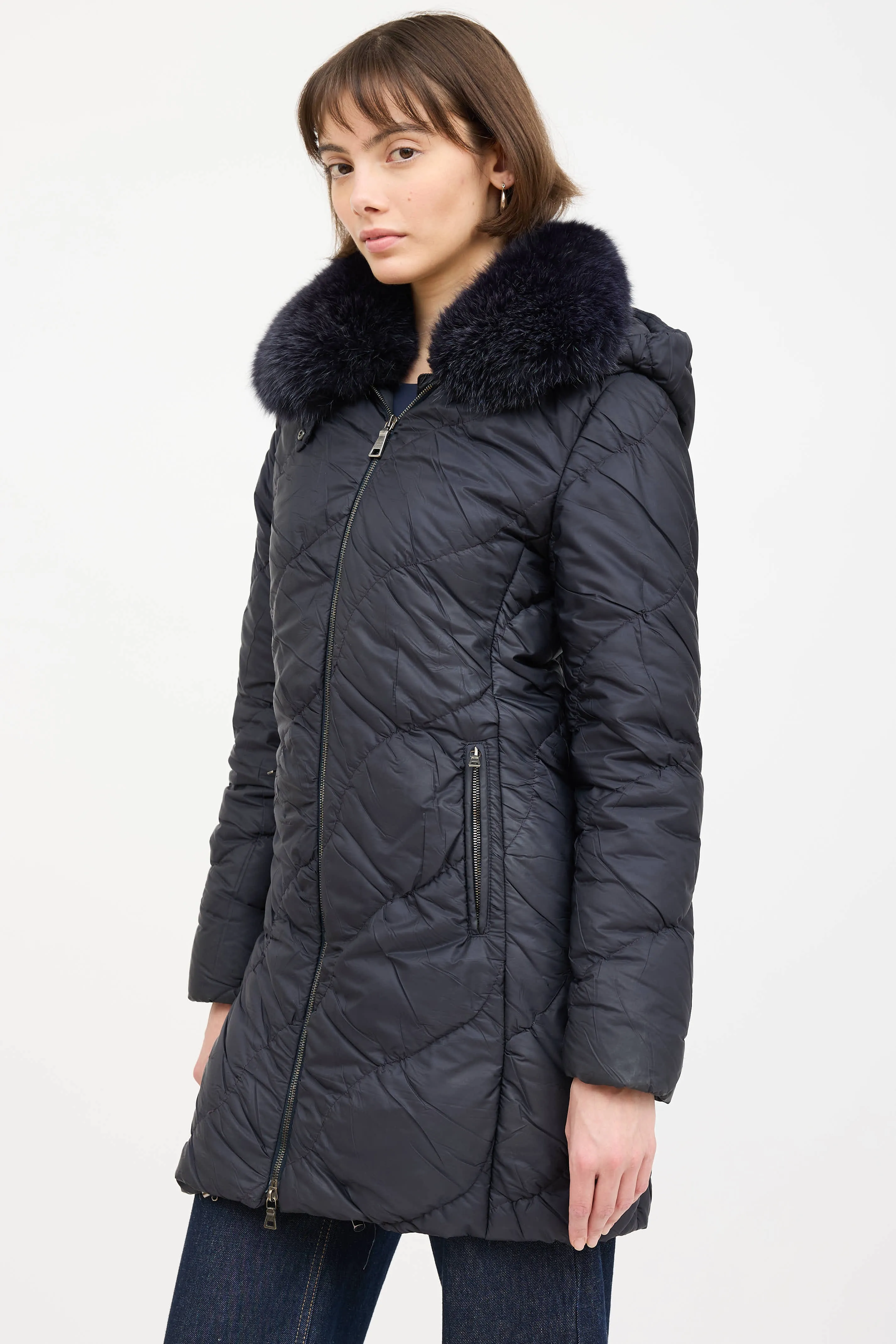 2009 Down Fur Trim Parka sold by VSP Consignment product image thumbnail 3