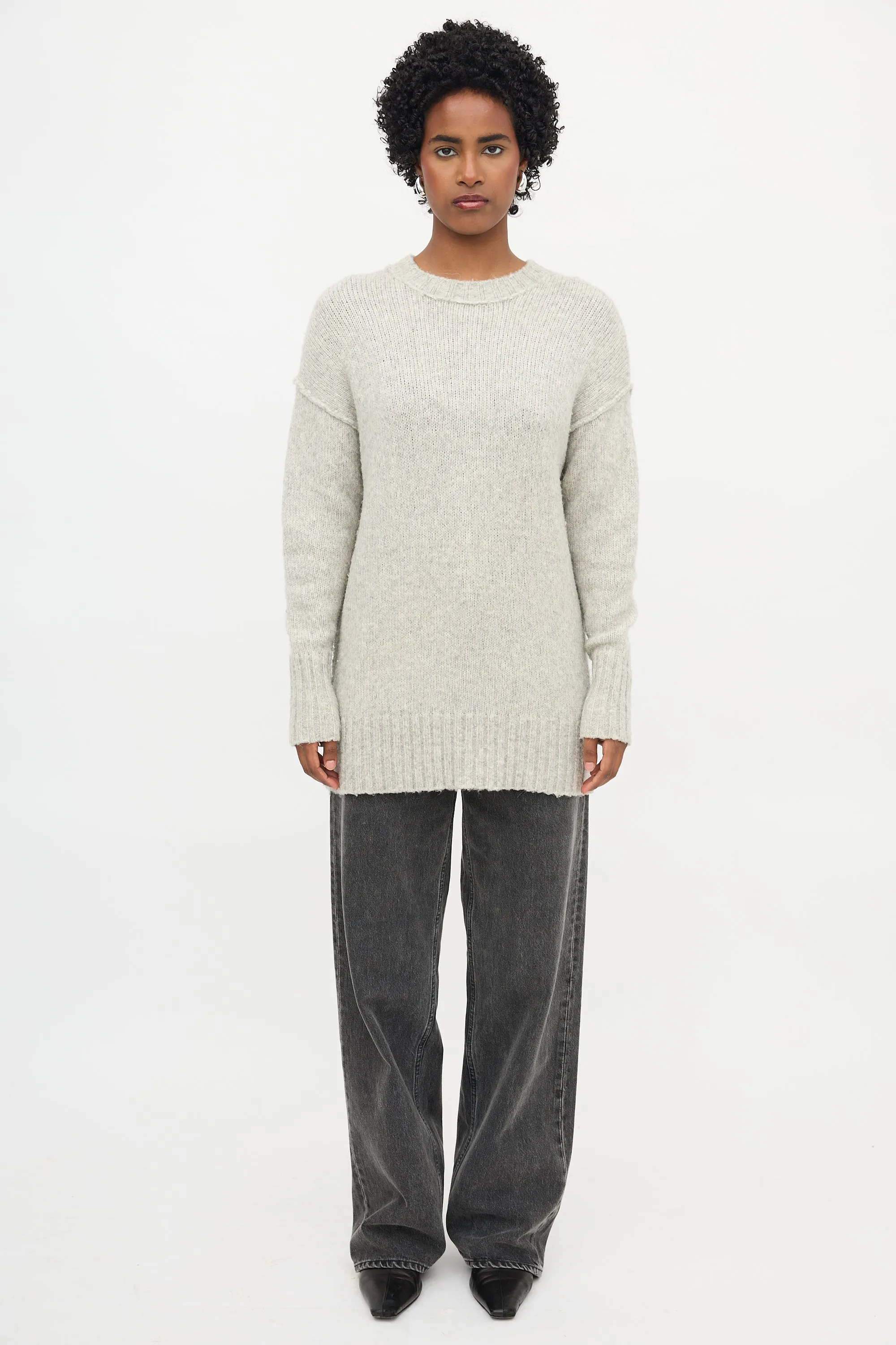 Oversized Crewneck Sweater sold by VSP Consignment product image thumbnail 2