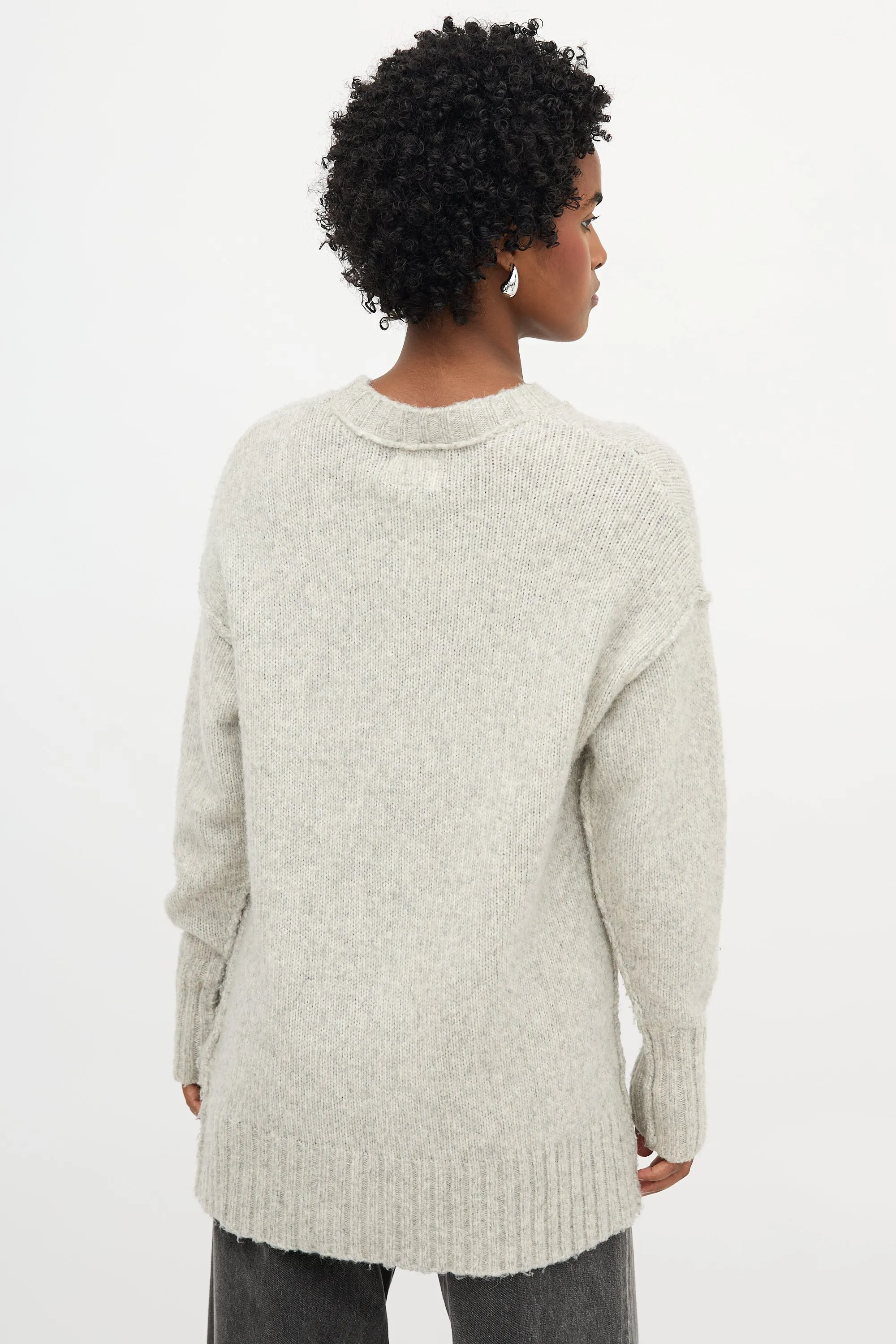 Oversized Crewneck Sweater sold by VSP Consignment product image thumbnail 4