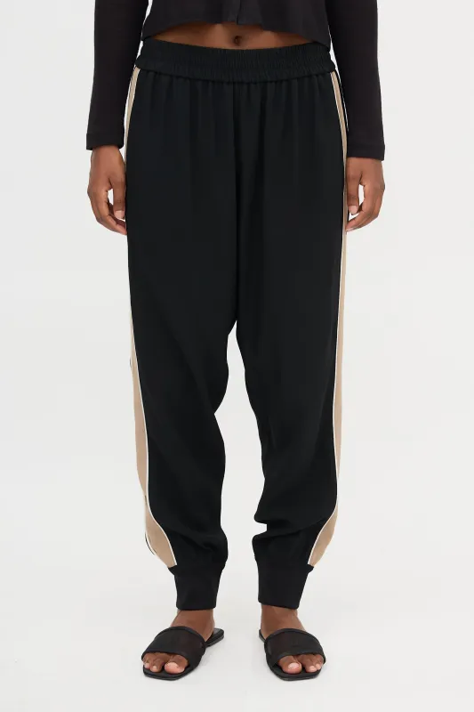 Striped Tech Jogger sold by VSP Consignment