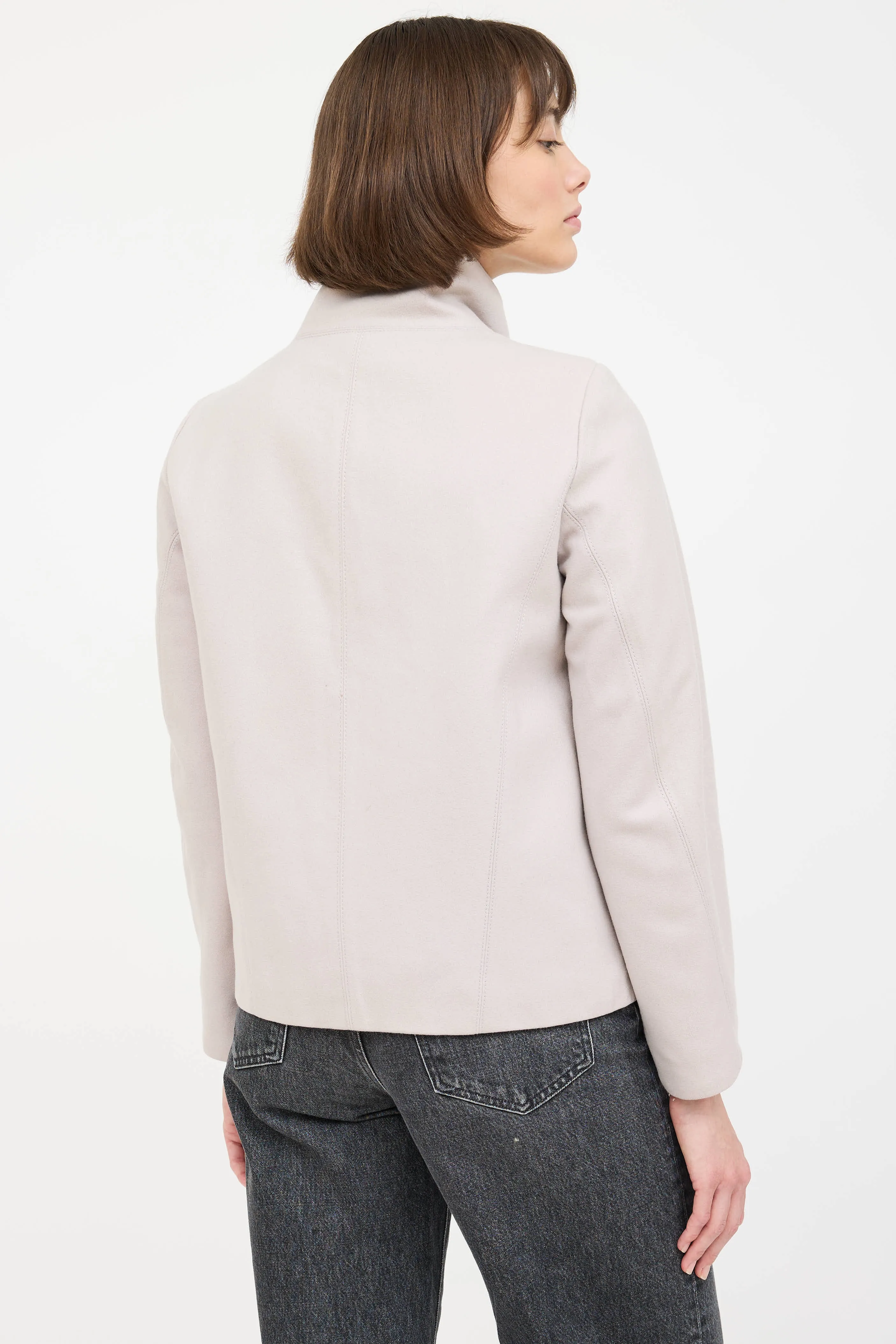 Wool & Fur Reversible Jacket sold by VSP Consignment product image thumbnail 5