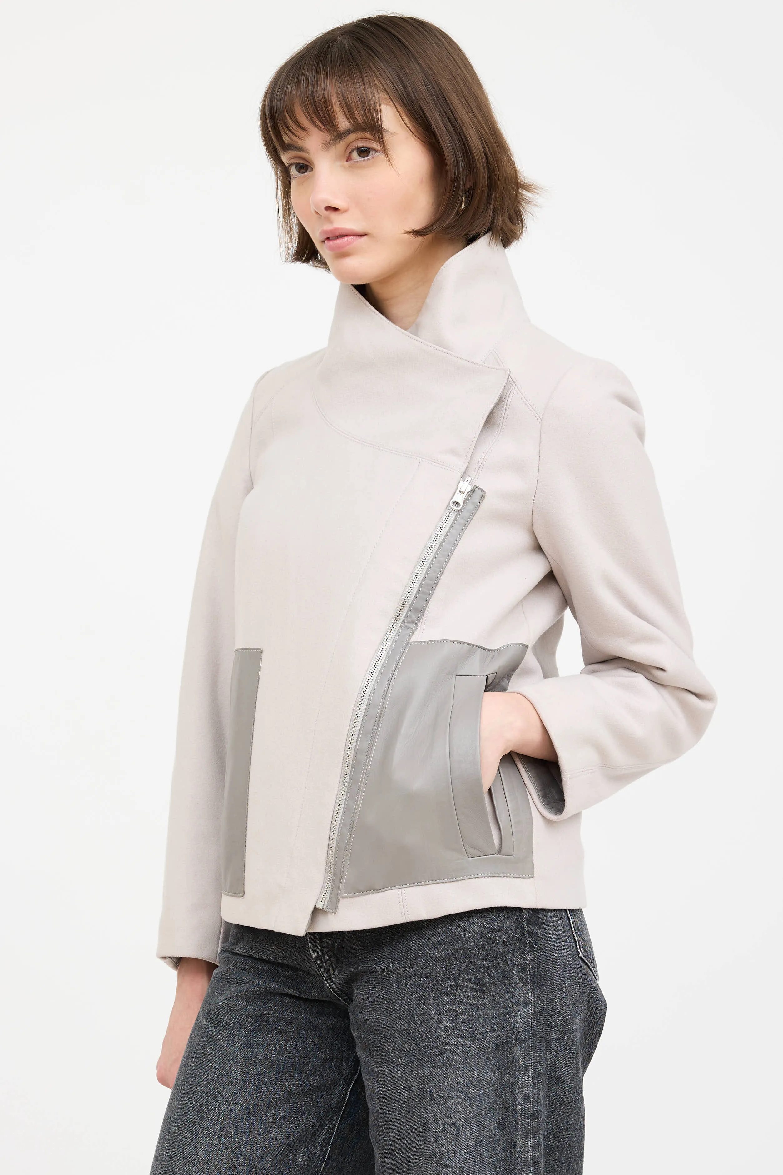 Wool & Fur Reversible Jacket sold by VSP Consignment product image thumbnail 4