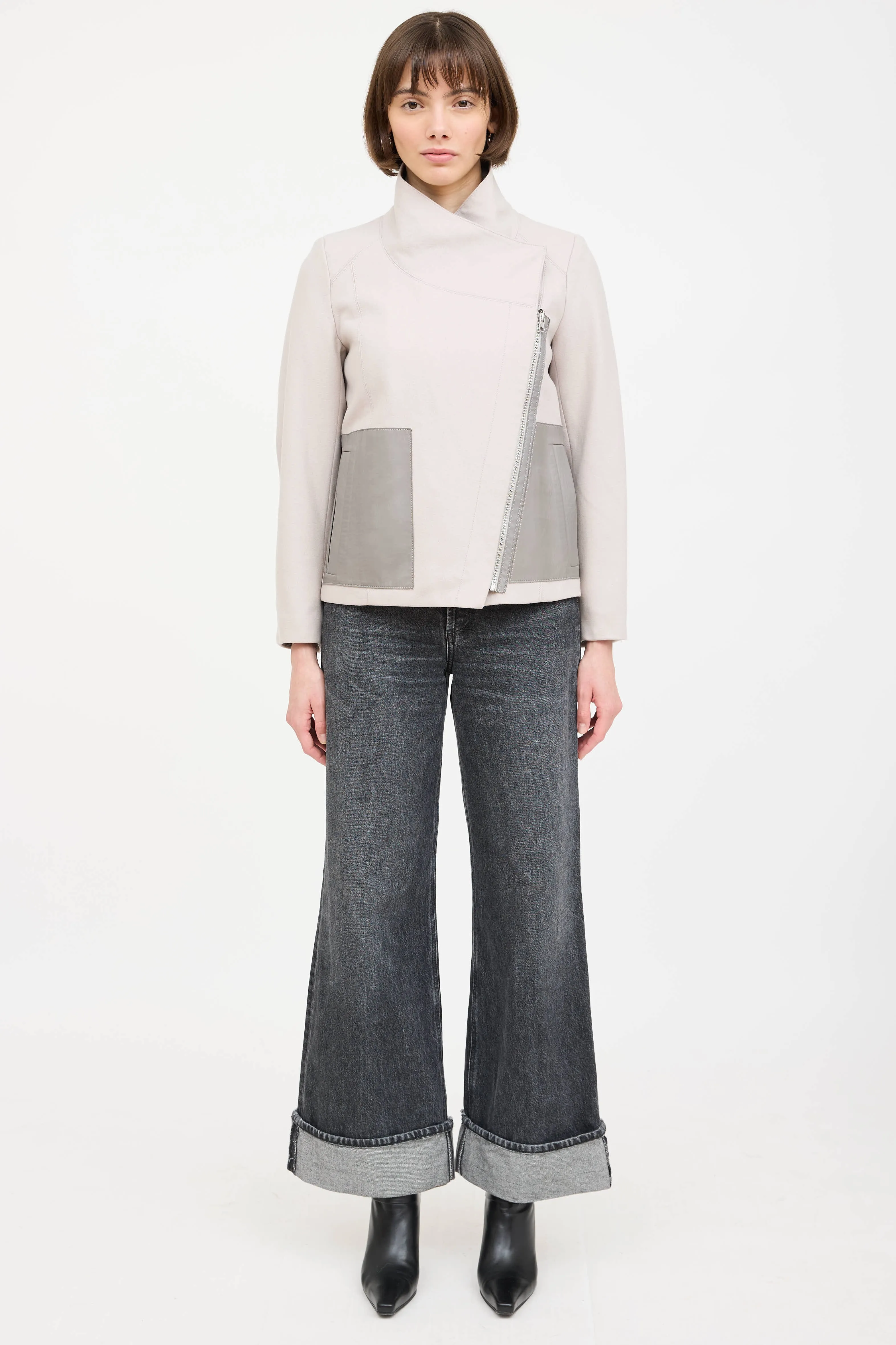 Wool & Fur Reversible Jacket sold by VSP Consignment product image thumbnail 3