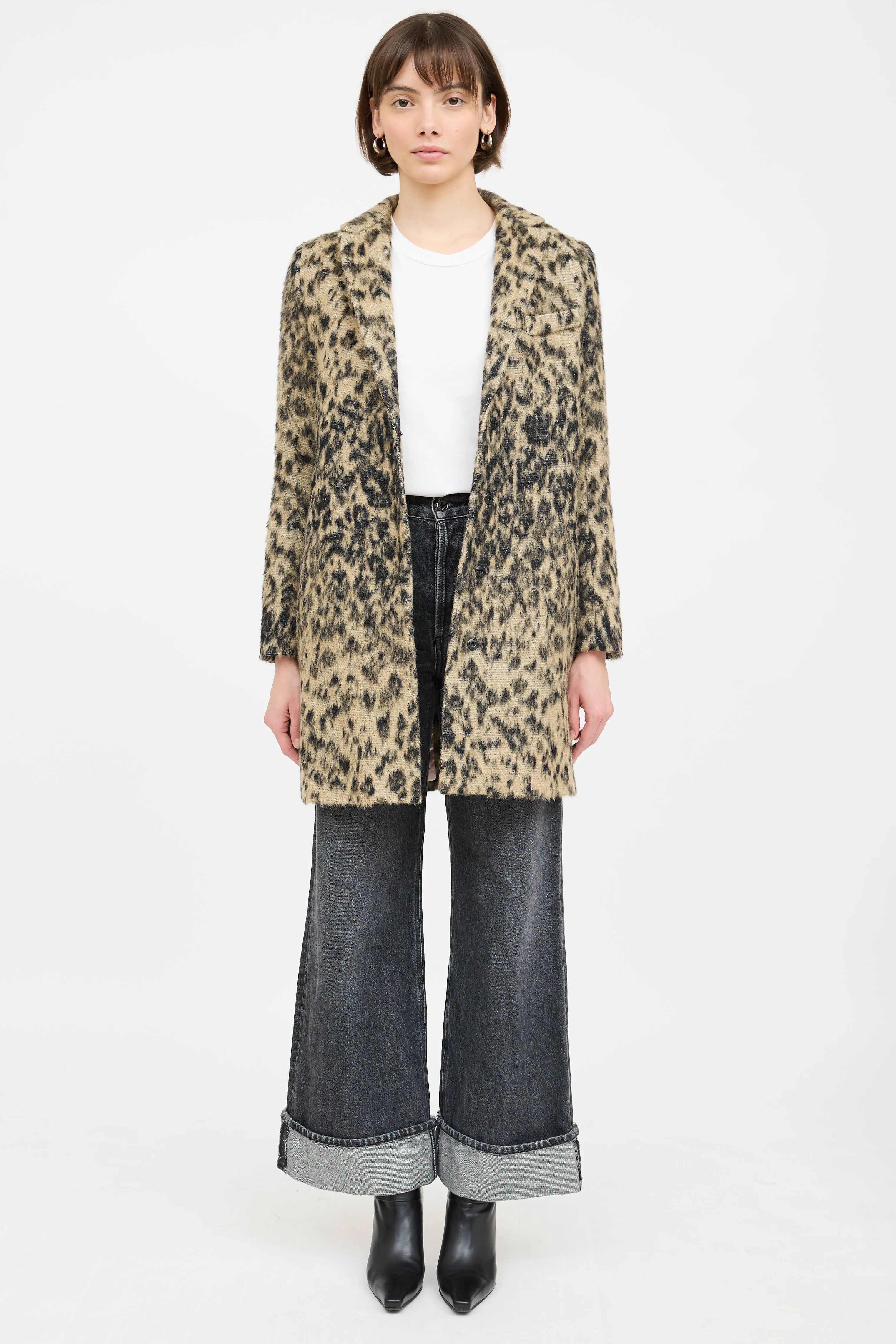 Wool Patterned Coat sold by VSP Consignment product image thumbnail 5