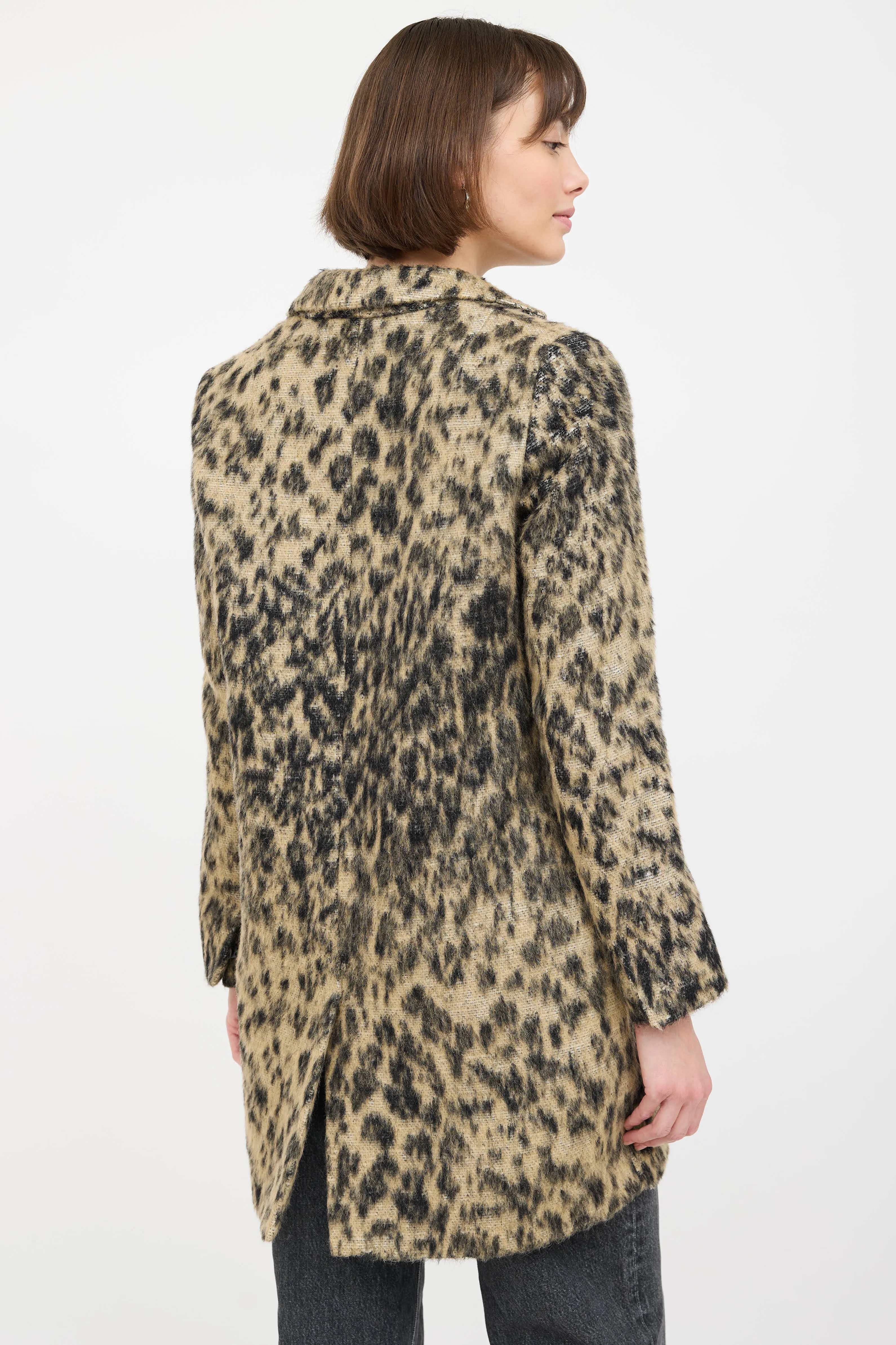 Wool Patterned Coat sold by VSP Consignment product image thumbnail 4