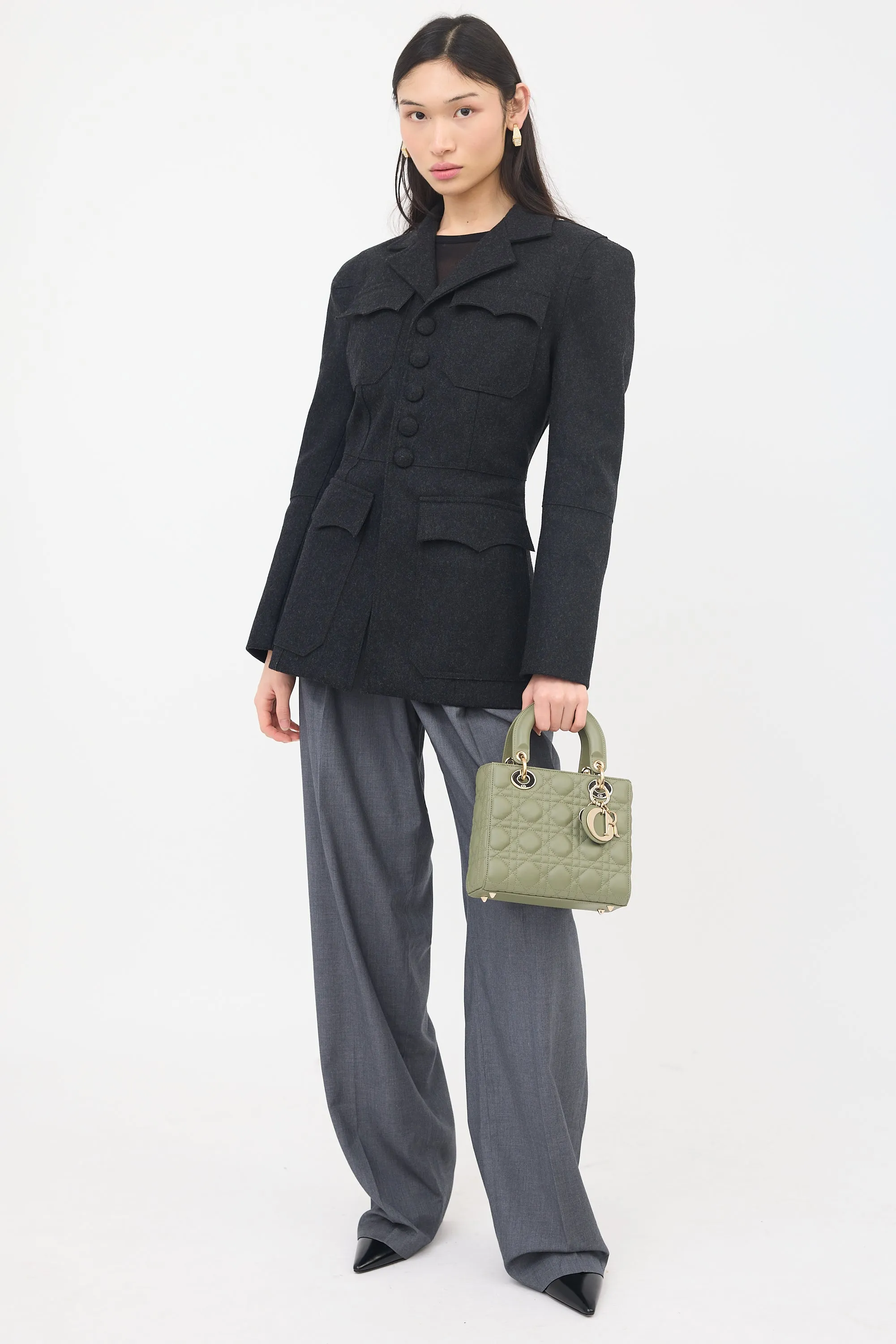 2020 Leather Small Lady Dior Bag sold by VSP Consignment product image thumbnail 5