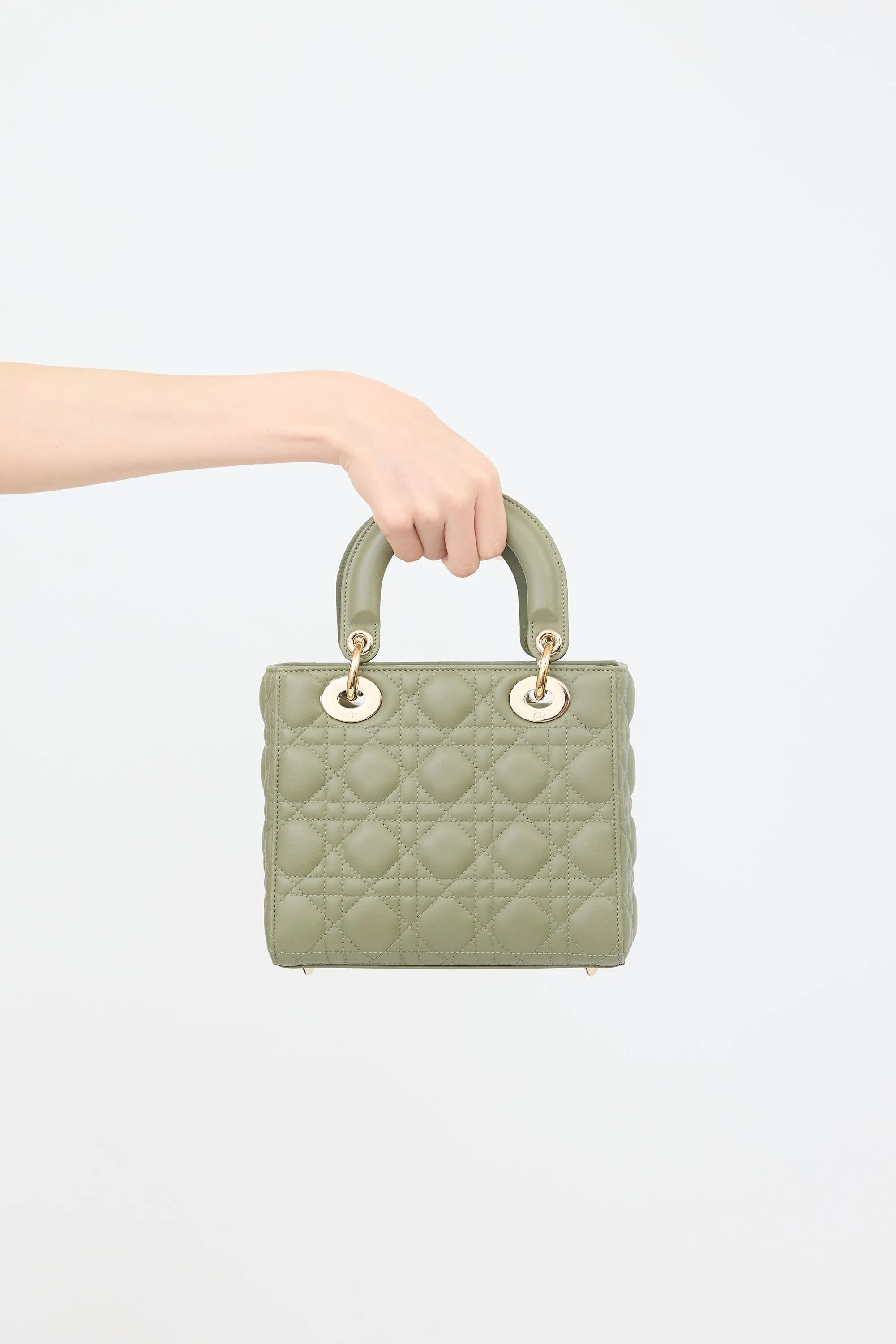 2020 Leather Small Lady Dior Bag sold by VSP Consignment product image thumbnail 4