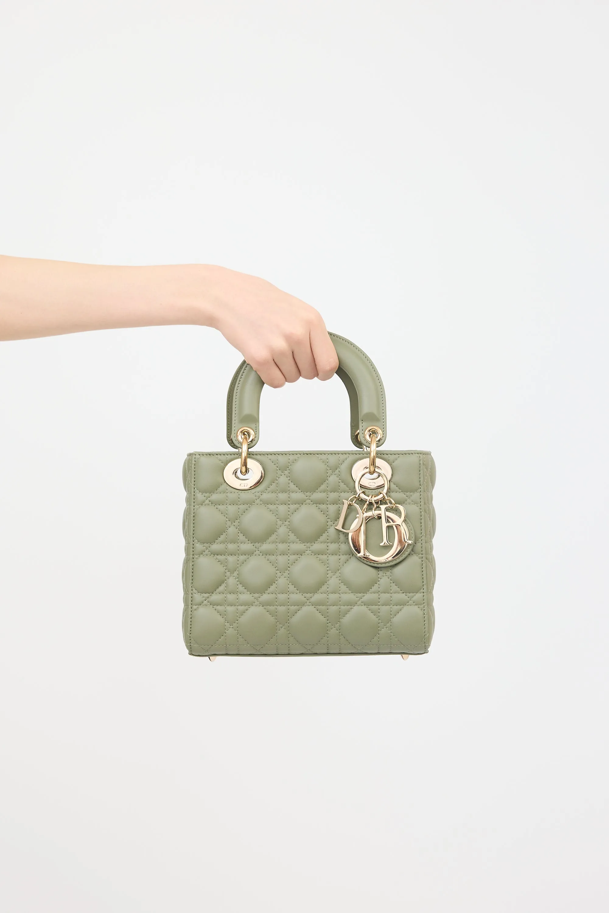 2020 Leather Small Lady Dior Bag sold by VSP Consignment product image thumbnail 2