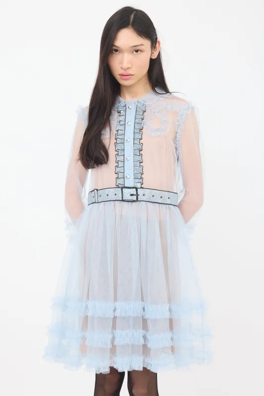 SS 2016 Tulle Embellished Dress sold by VSP Consignment