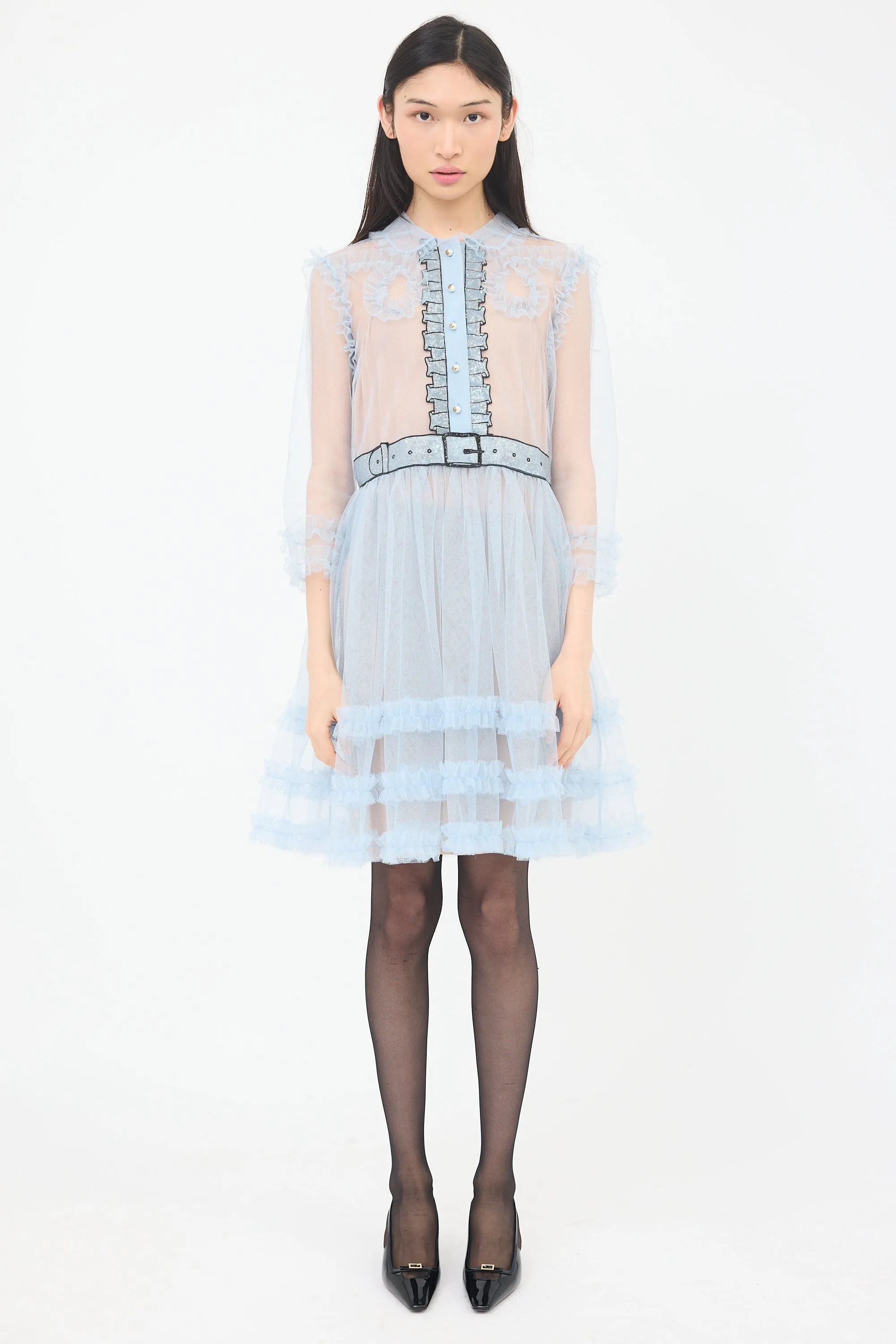 SS 2016 Tulle Embellished Dress sold by VSP Consignment product image thumbnail 2