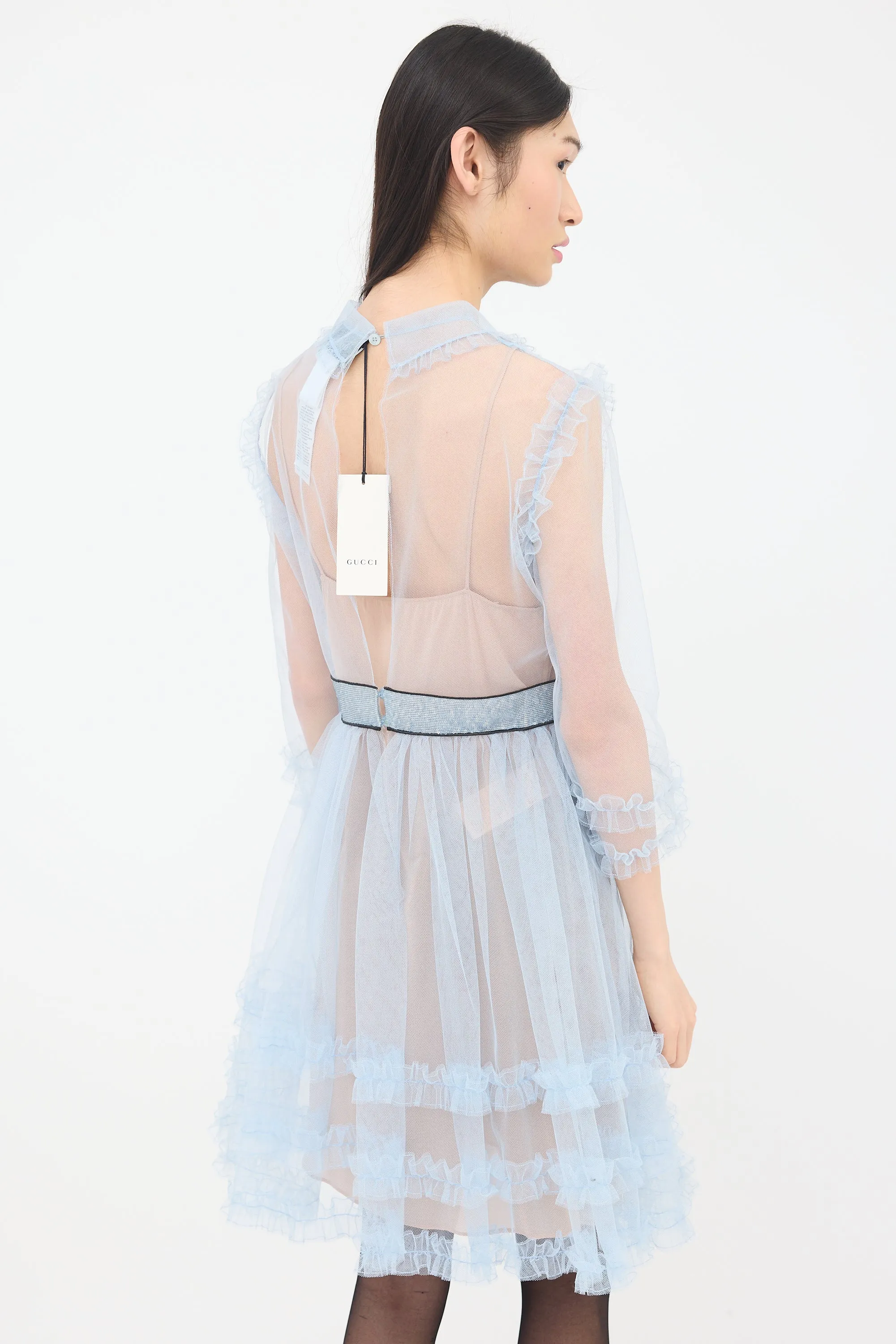 SS 2016 Tulle Embellished Dress sold by VSP Consignment product image thumbnail 4