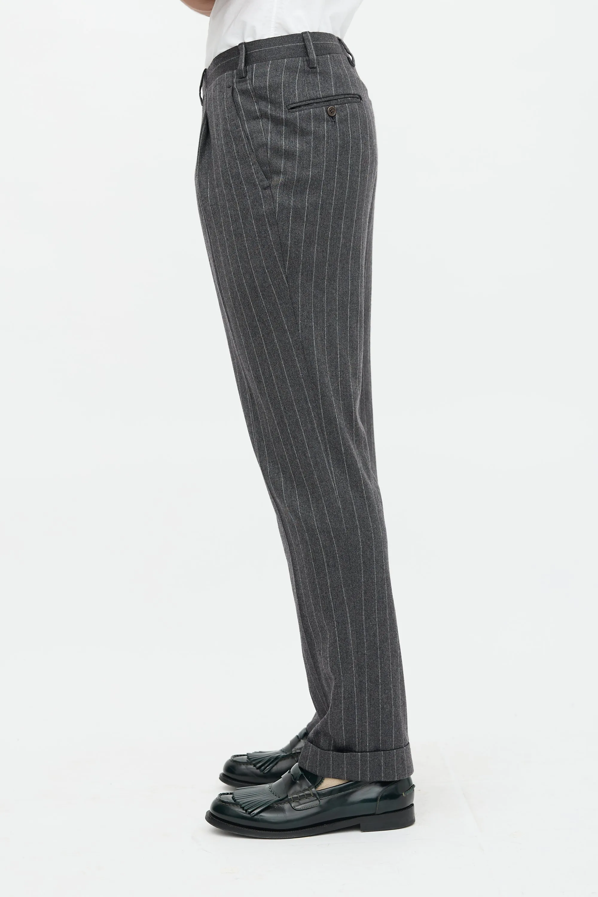 Pinstripe Trouser sold by VSP Consignment product image thumbnail 3