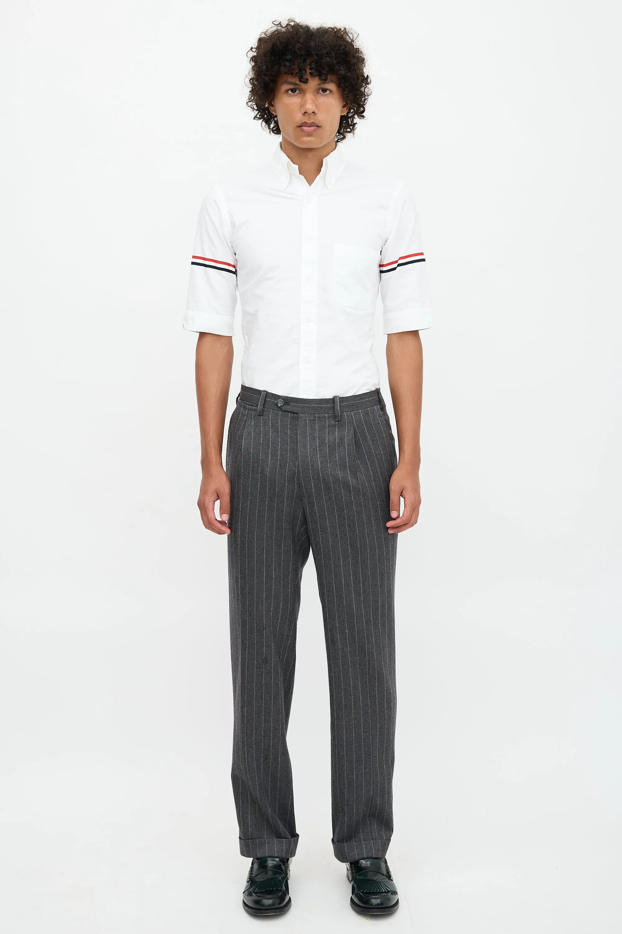 Pinstripe Trouser sold by VSP Consignment product image thumbnail 2