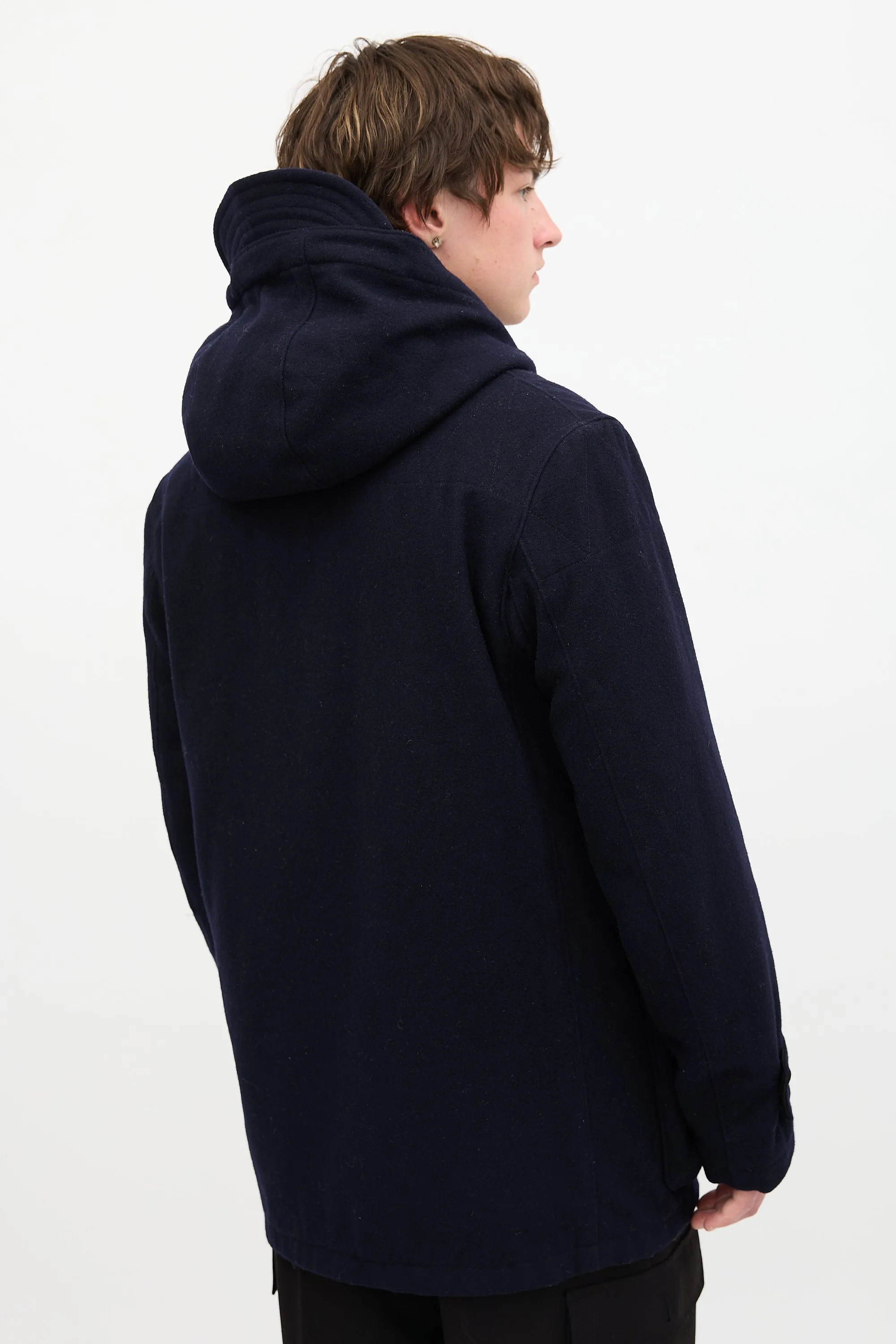 Wool Toggle Jacket sold by VSP Consignment product image thumbnail 4