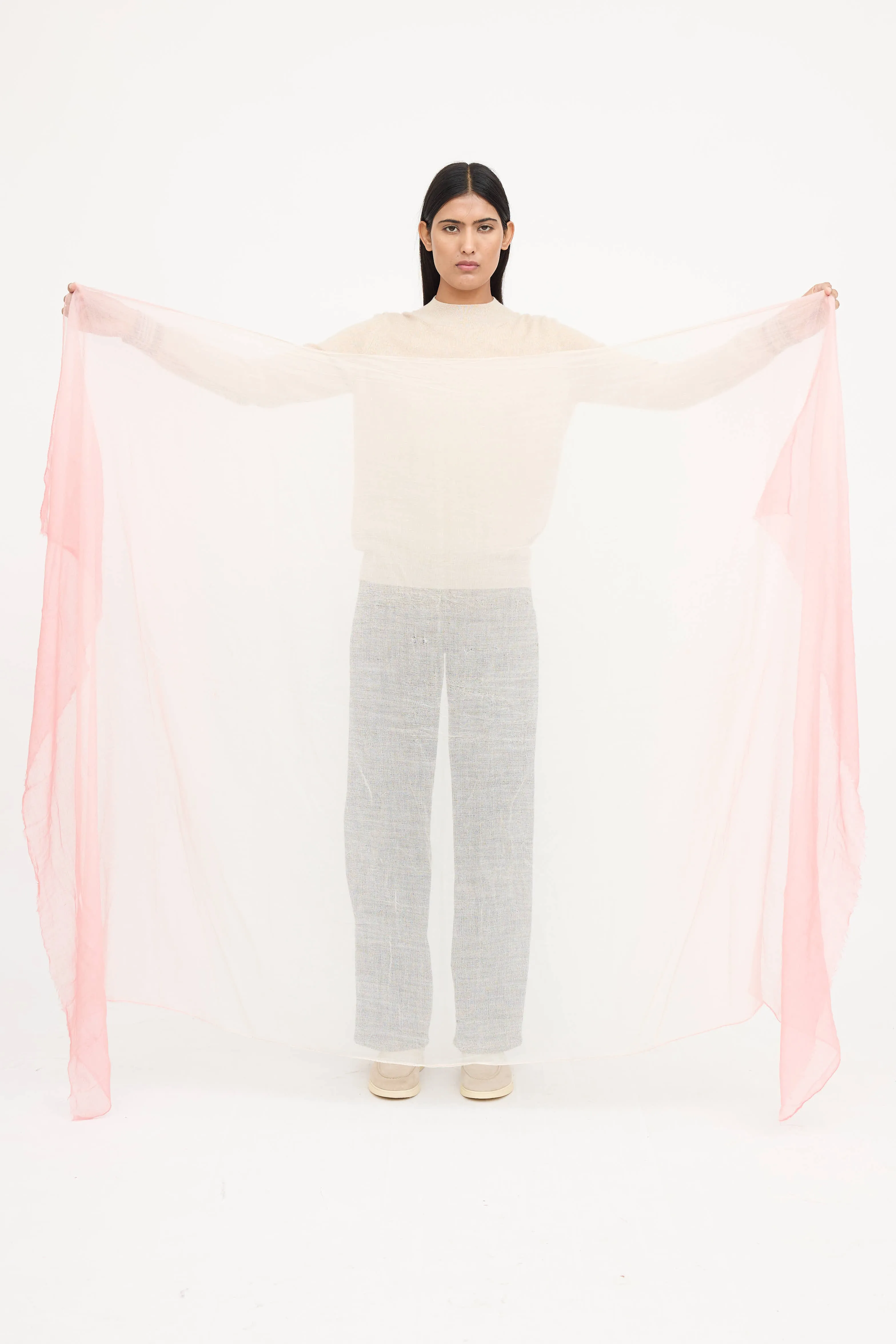 Cashmere Ombre Scarf sold by VSP Consignment product image thumbnail 2