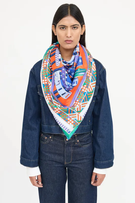 Collier de Chien Scarf made by Hermes