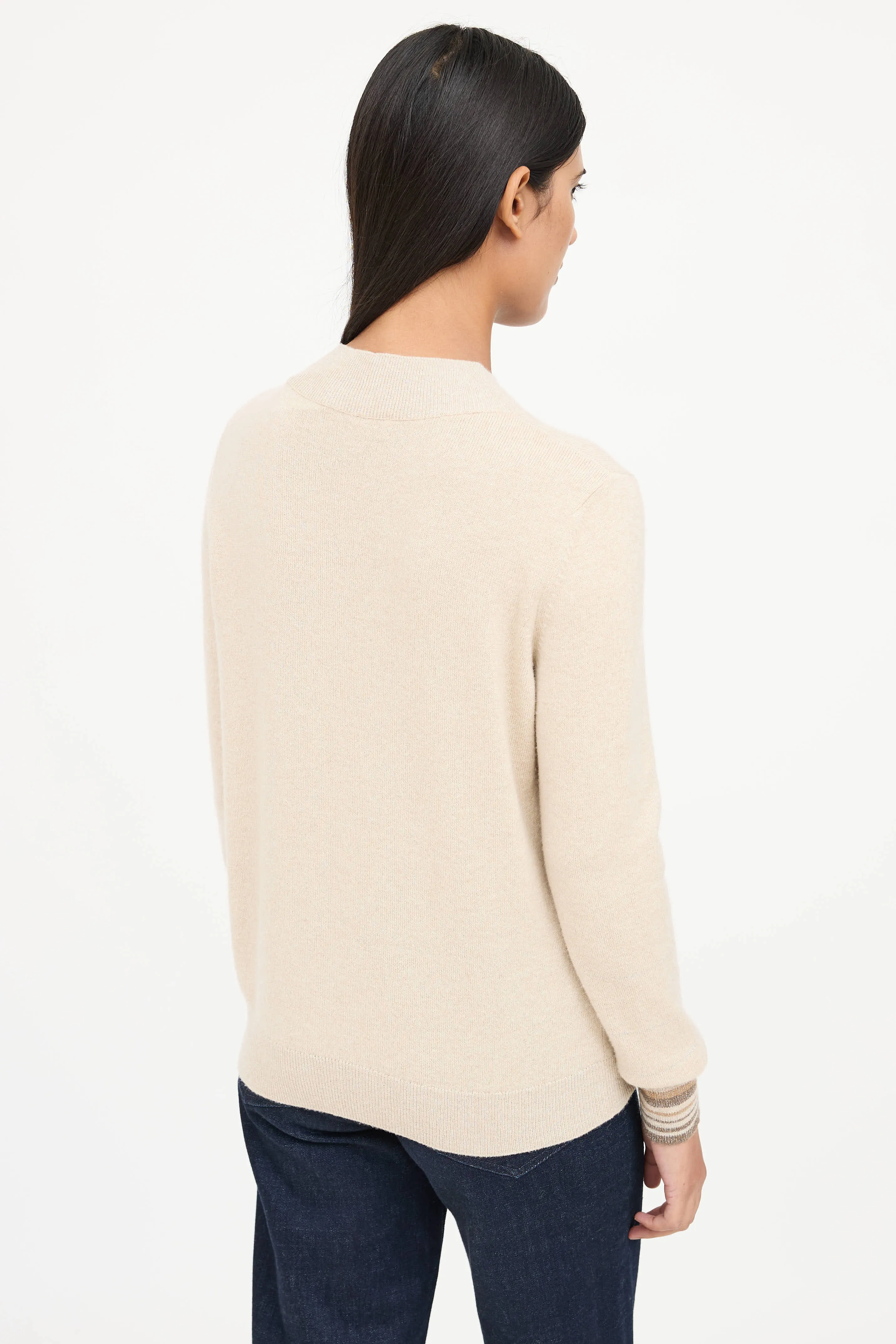 Cashmere Mockneck Sweater sold by VSP Consignment product image thumbnail 4