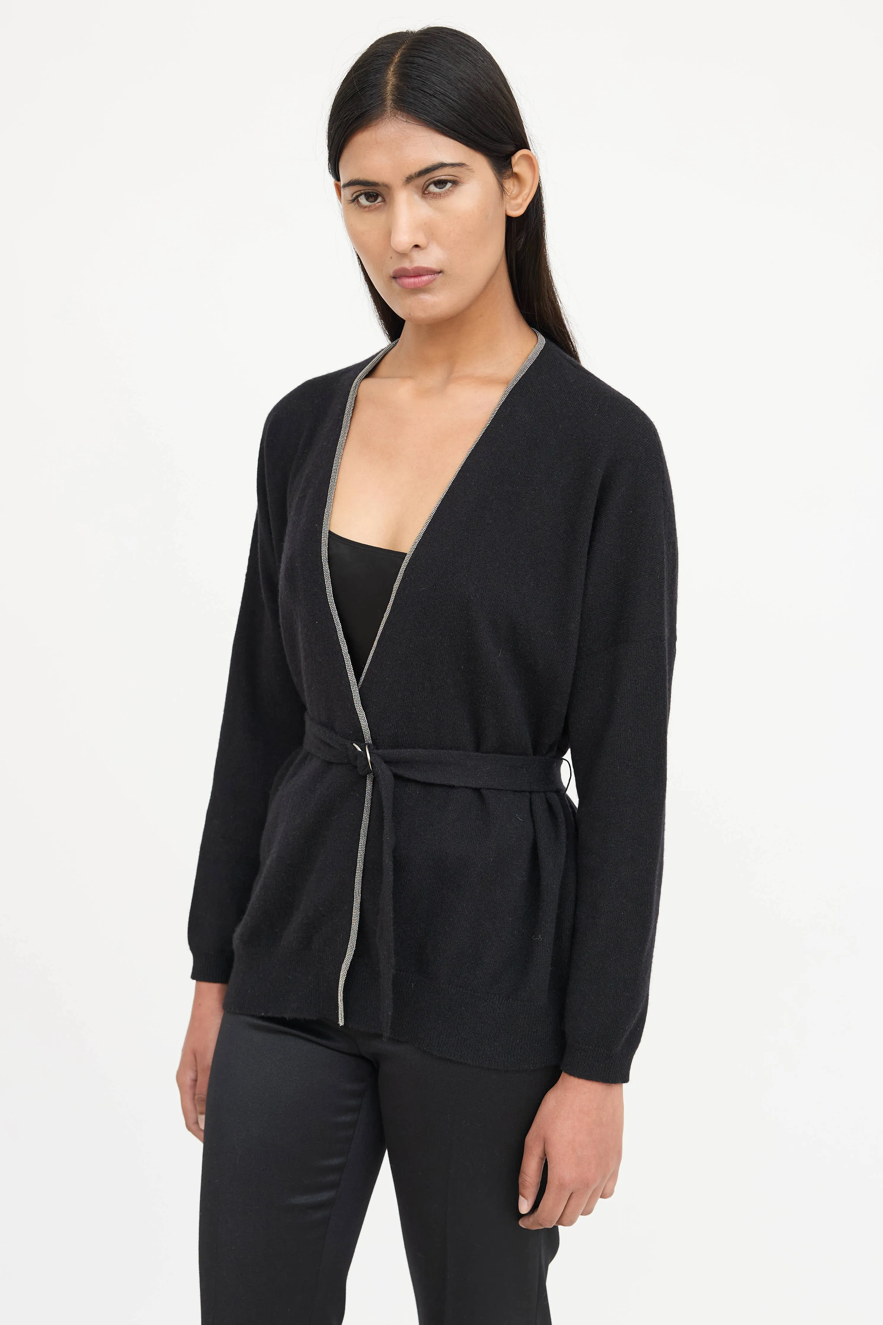 Cashmere Monili Cardigan sold by VSP Consignment product image thumbnail 3