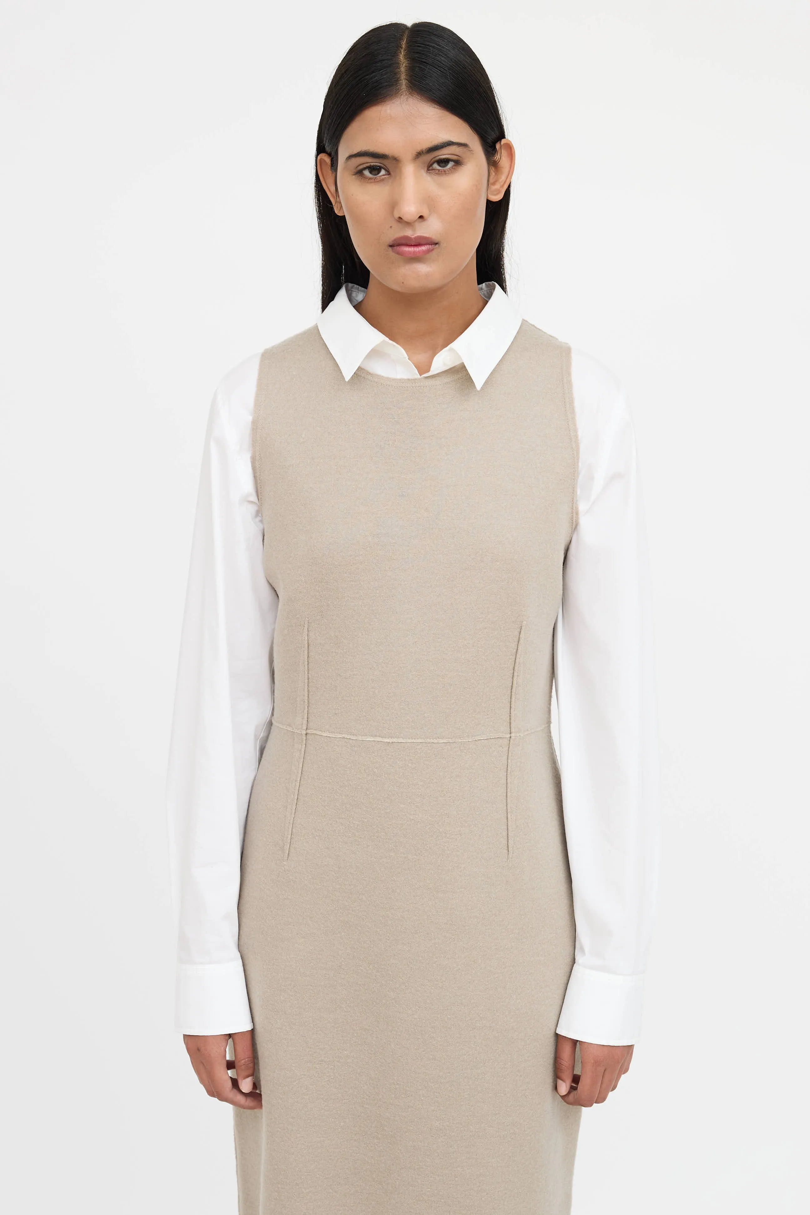 Wool Sleeveless Dress sold by VSP Consignment product image thumbnail 2