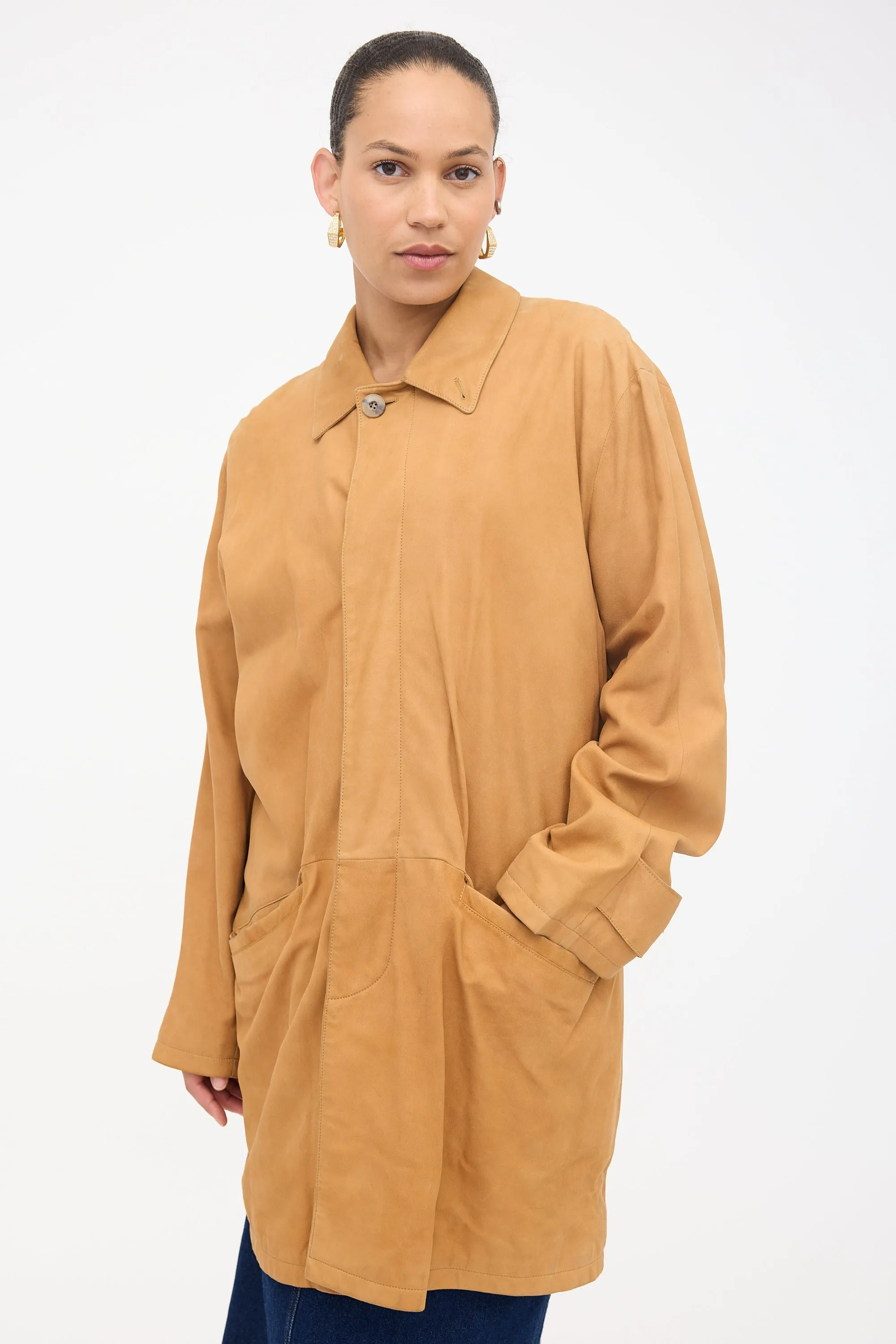 Vintage Suede Coat sold by VSP Consignment product image thumbnail 4