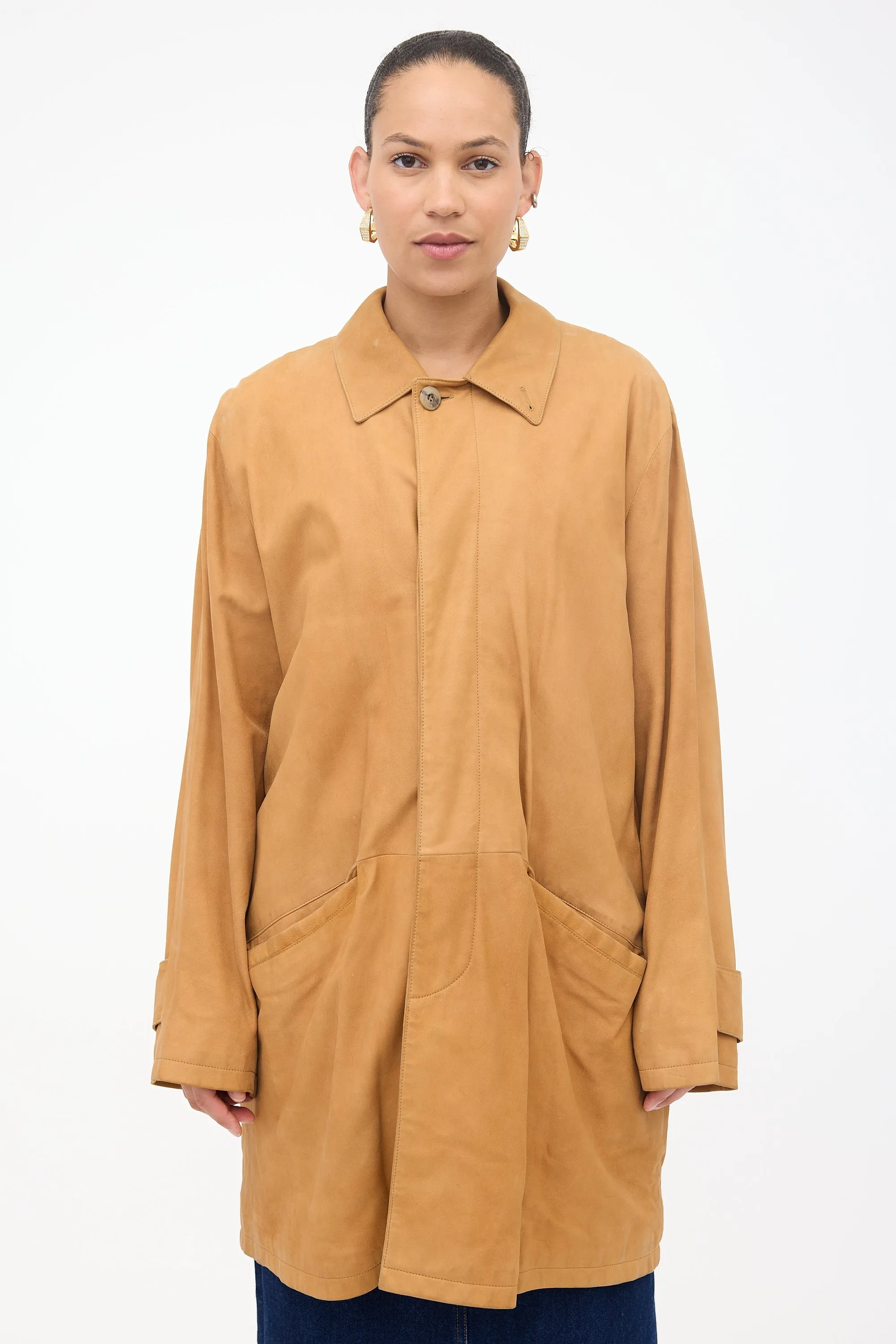 Vintage Suede Coat sold by VSP Consignment product image thumbnail 3