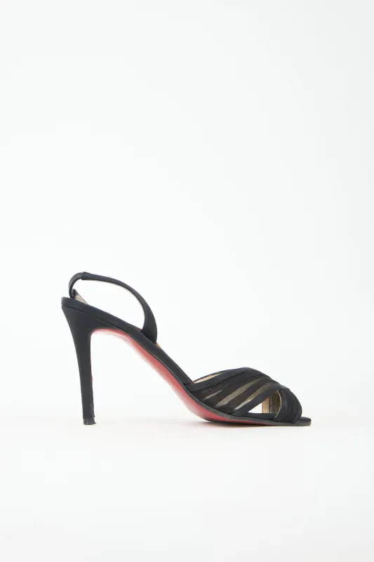 Chiffon Mauresmo Heel sold by VSP Consignment