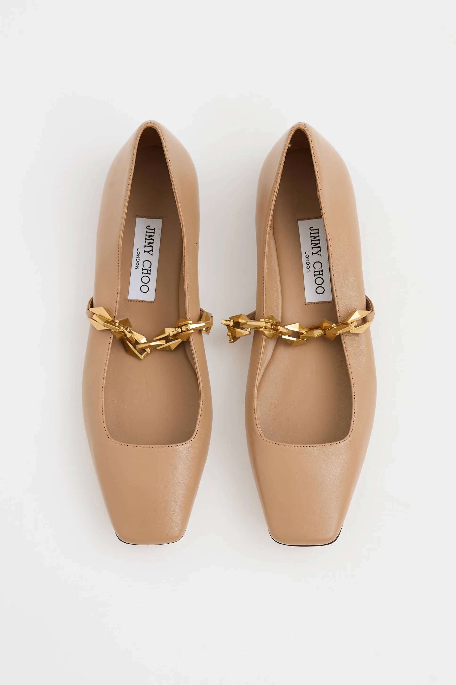 Leather Chain Flat sold by VSP Consignment