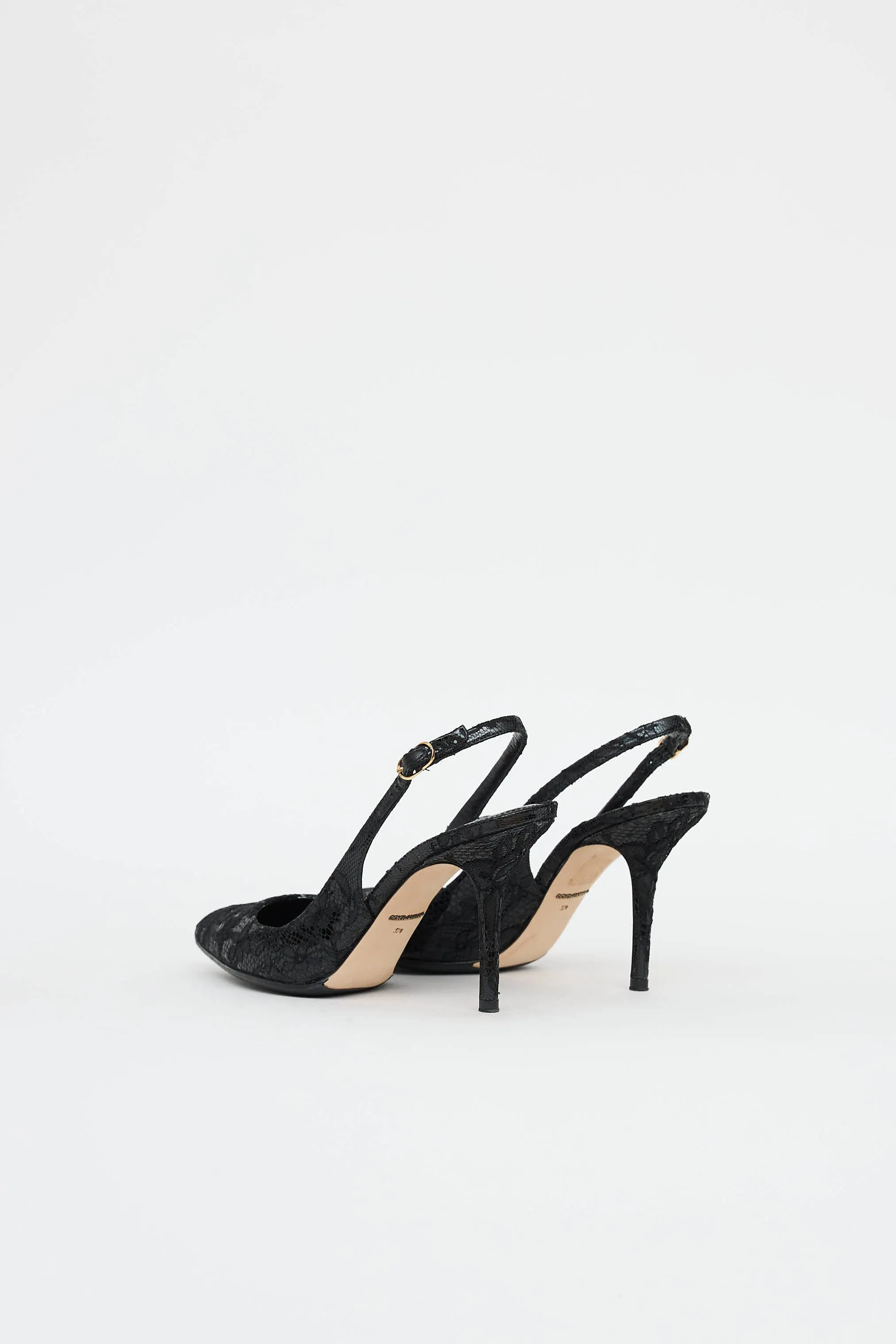 Lace Slingback Pump sold by VSP Consignment product image thumbnail 4